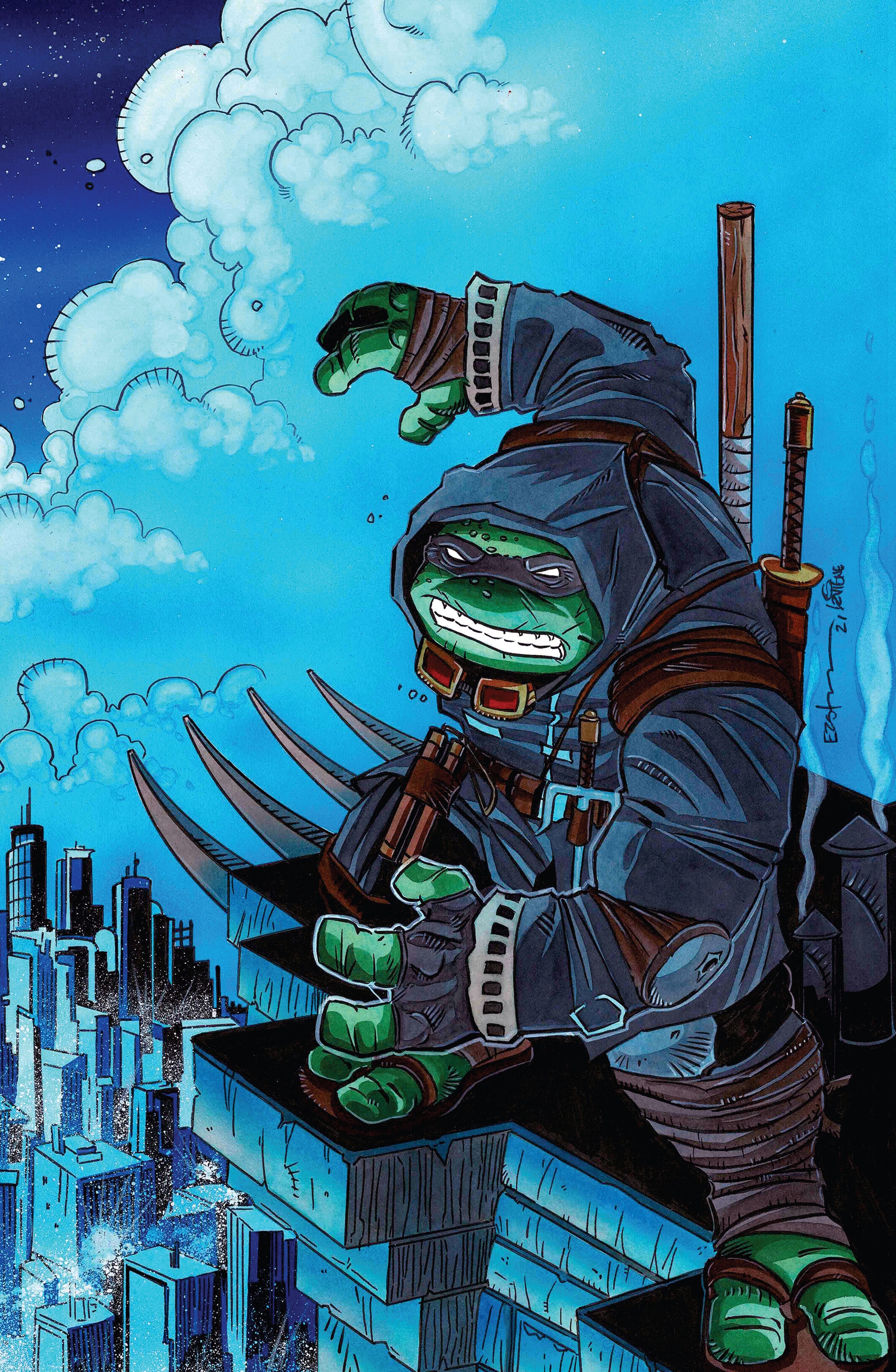 Read online Teenage Mutant Ninja Turtles: The Last Ronin - The Covers comic -  Issue # TPB (Part 2) - 46