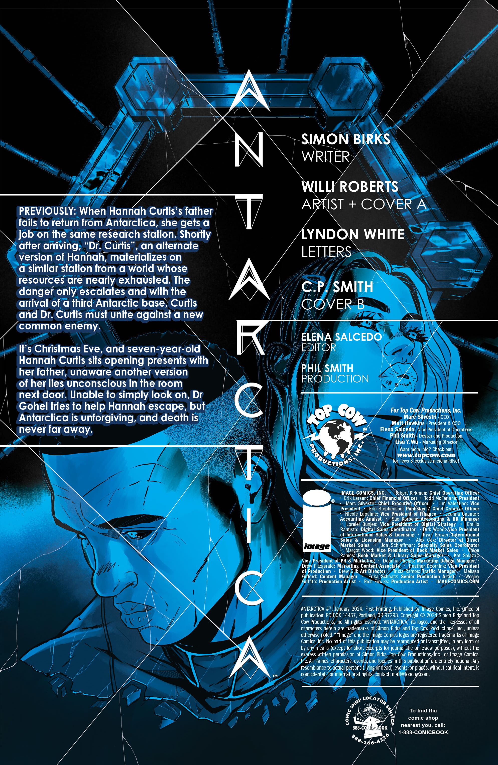 Read online Antarctica comic -  Issue #7 - 2