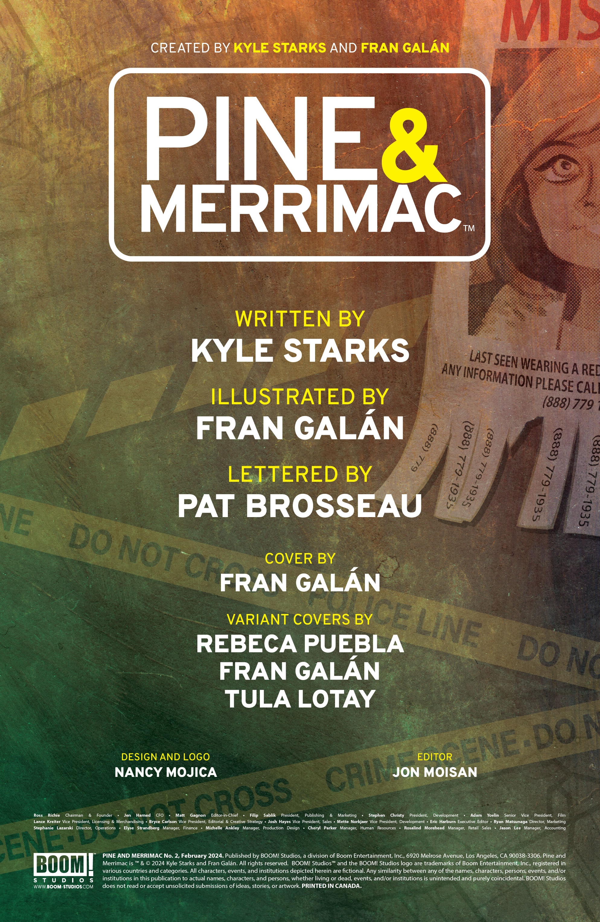 Read online Pine & Merrimac comic -  Issue #2 - 2
