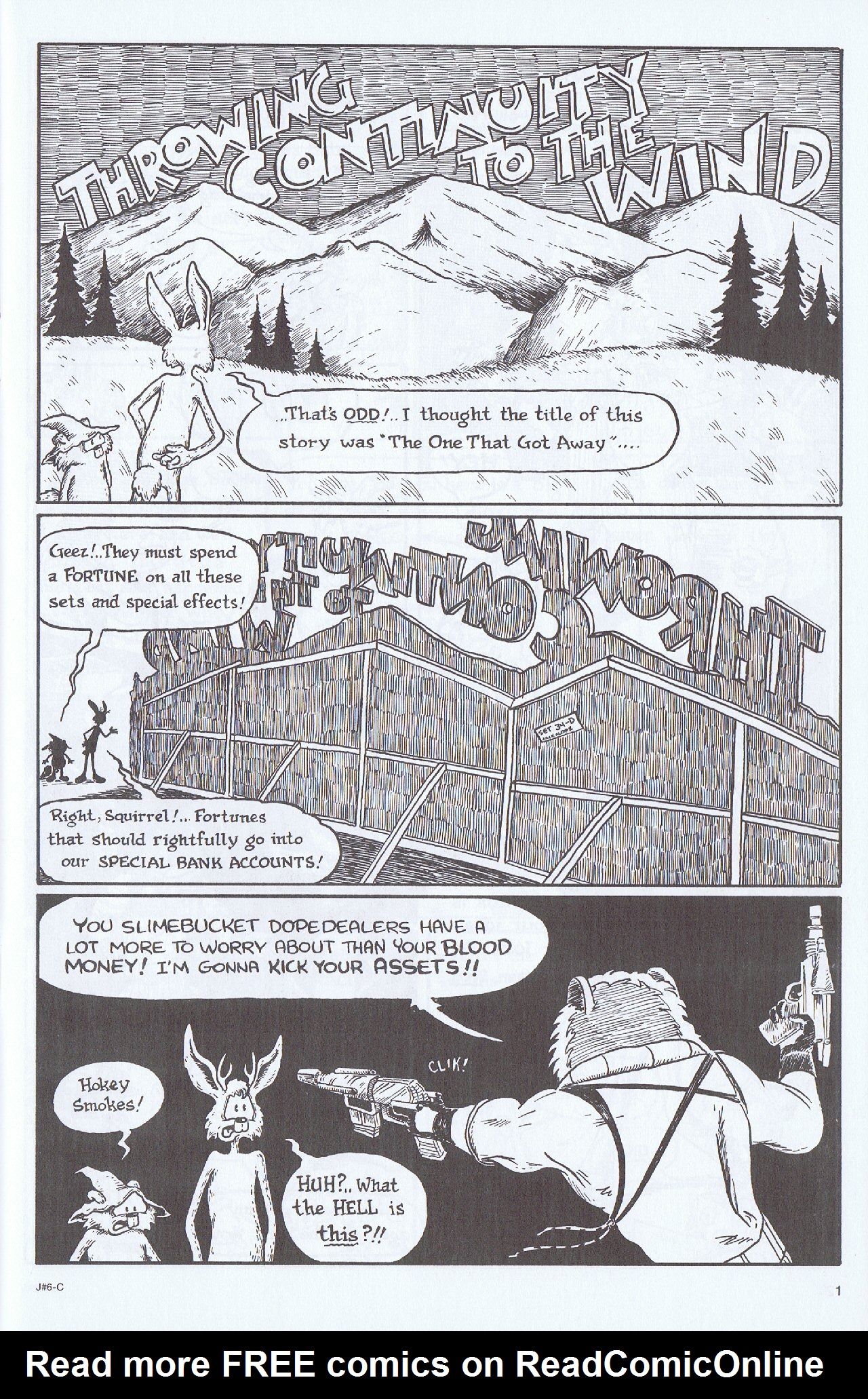 Read online Tales Of The Jackalope comic -  Issue #6 - 3