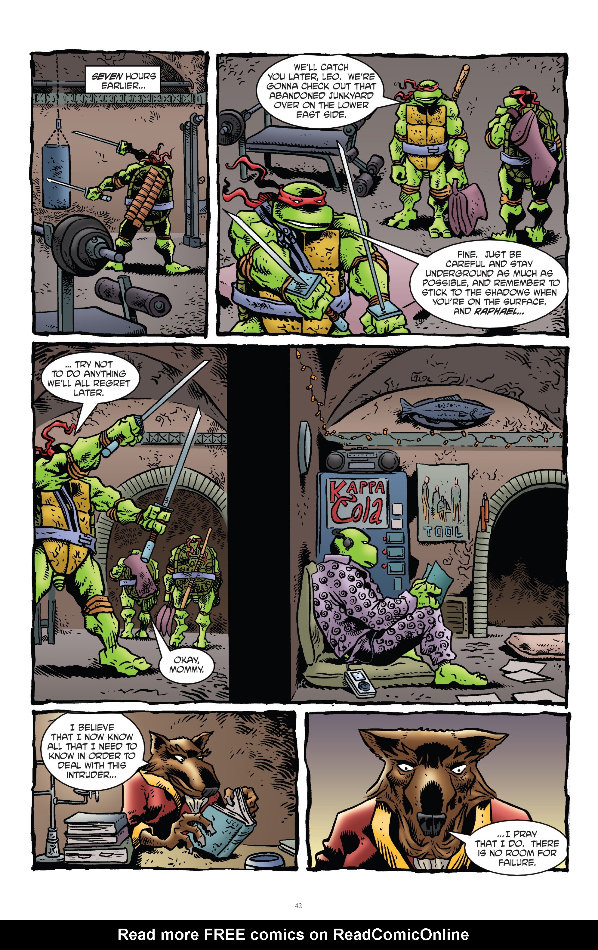 Read online Best of Teenage Mutant Ninja Turtles Collection comic -  Issue # TPB 2 (Part 1) - 41