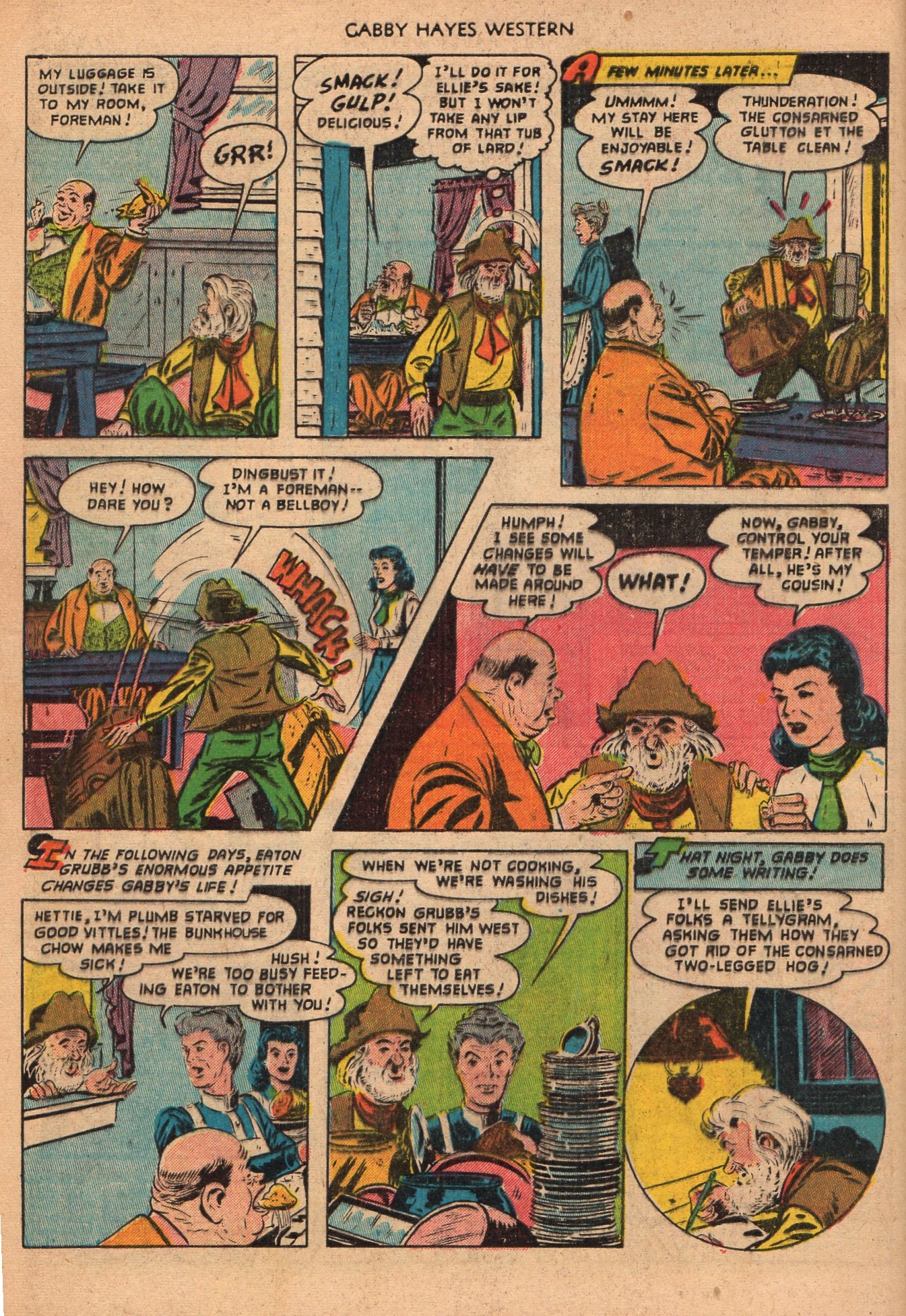 Read online Gabby Hayes Western comic -  Issue #48 - 4