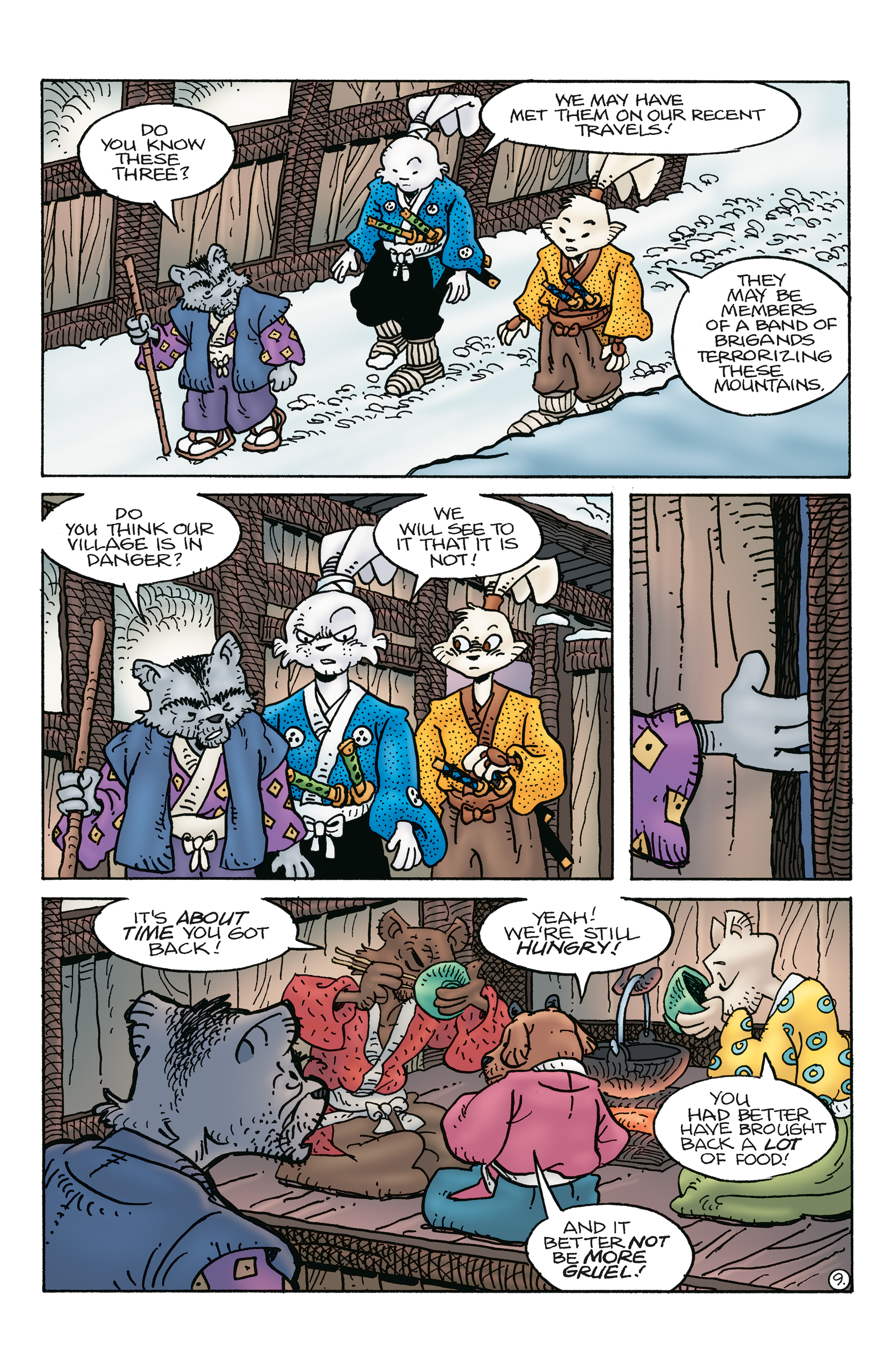 Read online Usagi Yojimbo: Ice and Snow comic -  Issue #5 - 11