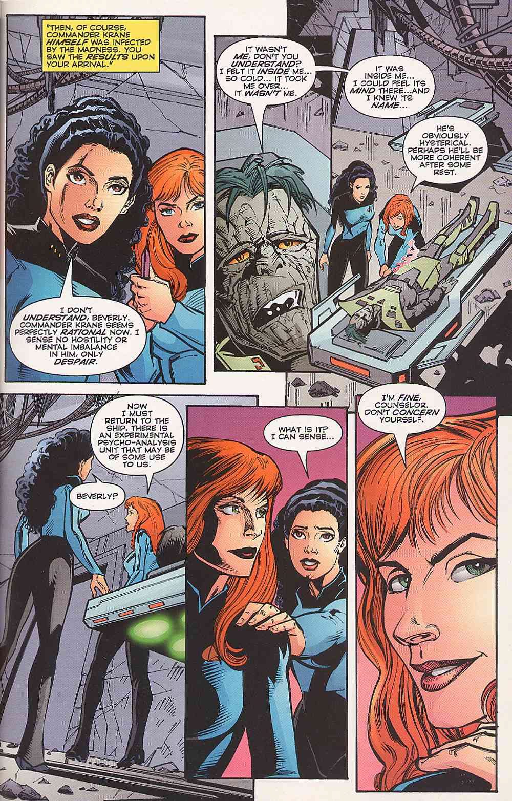 Read online Star Trek: The Next Generation: Embrace the Wolf comic -  Issue # Full - 9