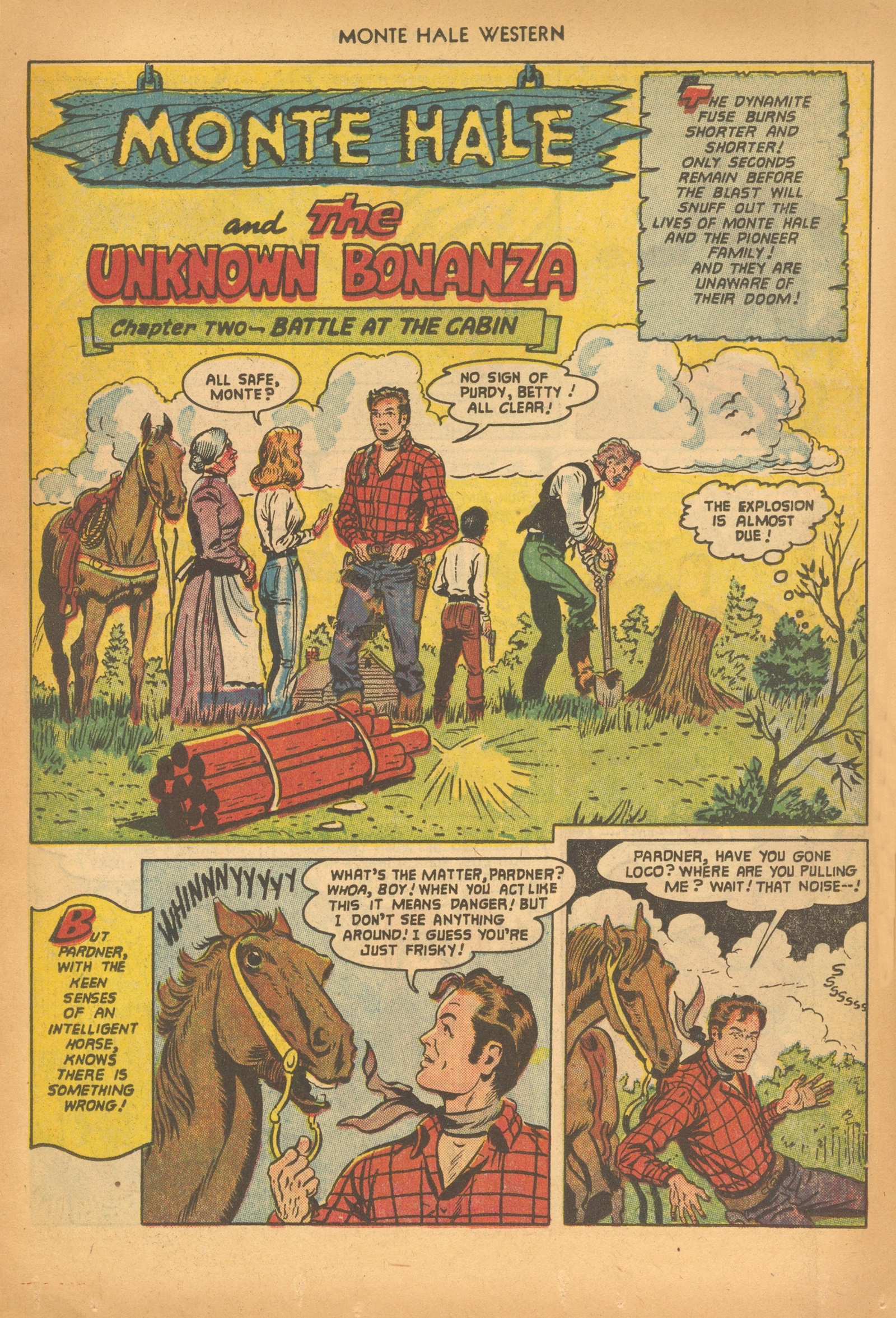Read online Monte Hale Western comic -  Issue #73 - 15