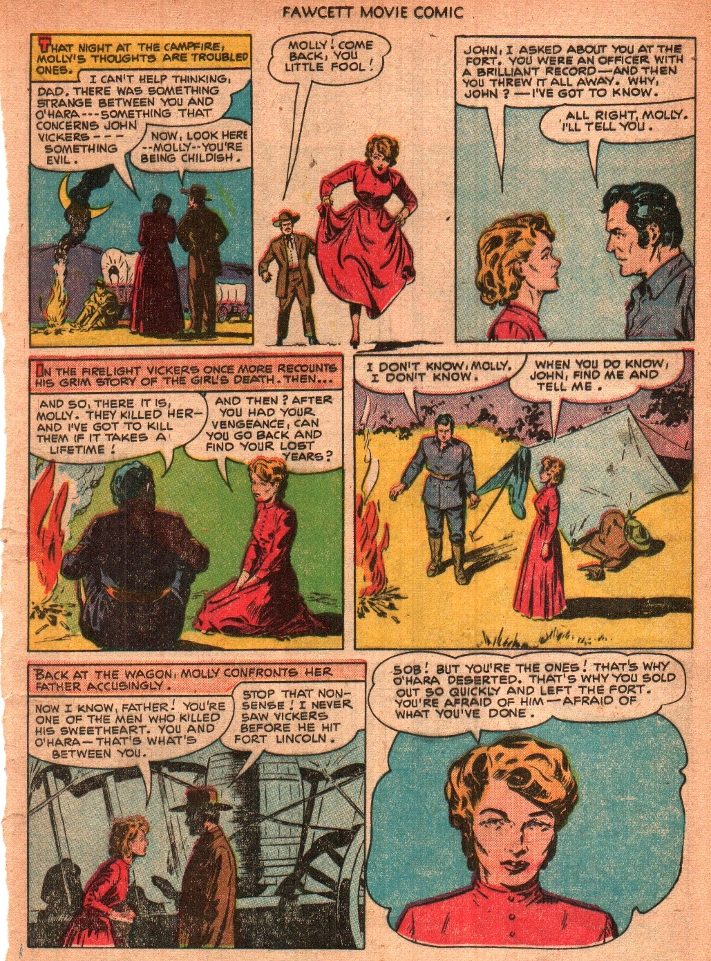 Read online Fawcett Movie Comic comic -  Issue #13 - 24