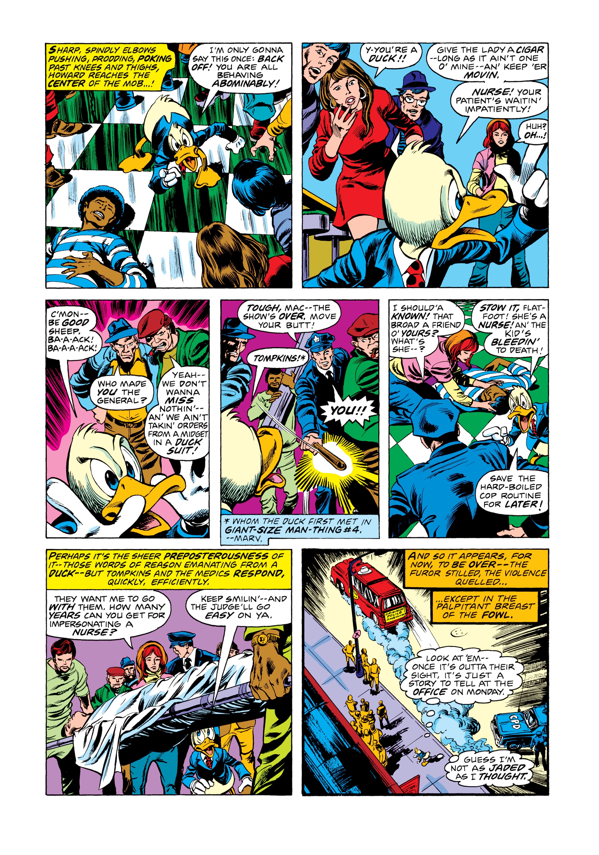 Read online Marvel Masterworks: Howard the Duck comic -  Issue # TPB 1 (Part 1) - 93