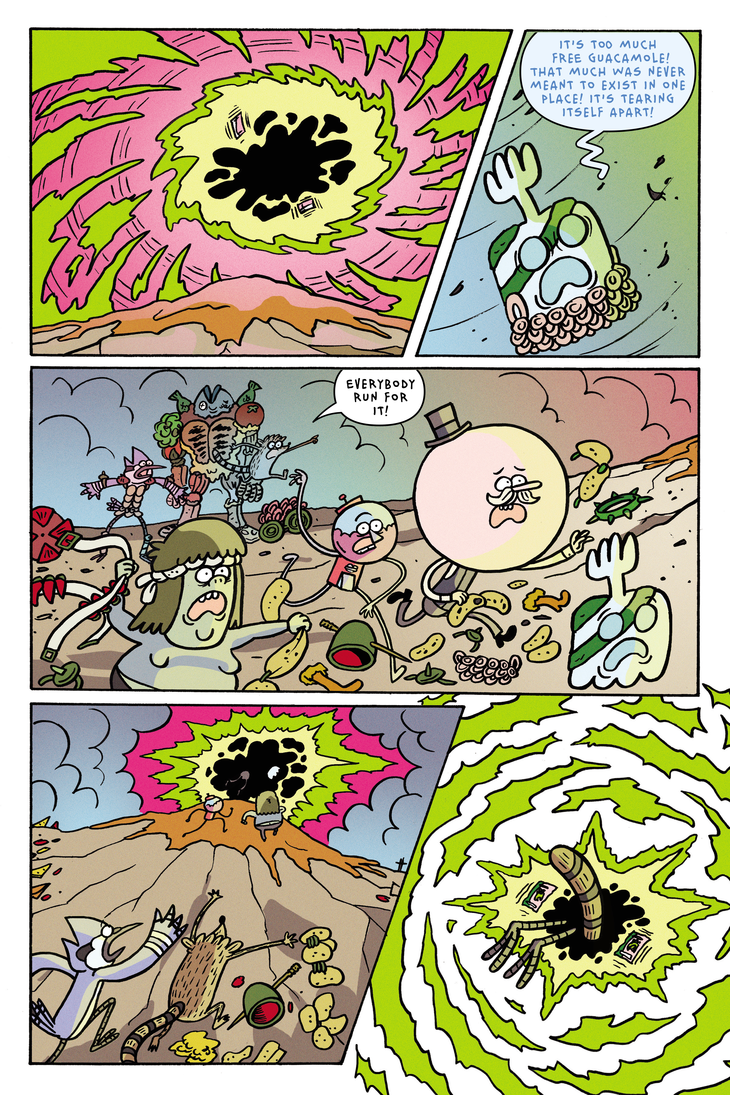 Read online Regular Show: The Meatening comic -  Issue # TPB - 136
