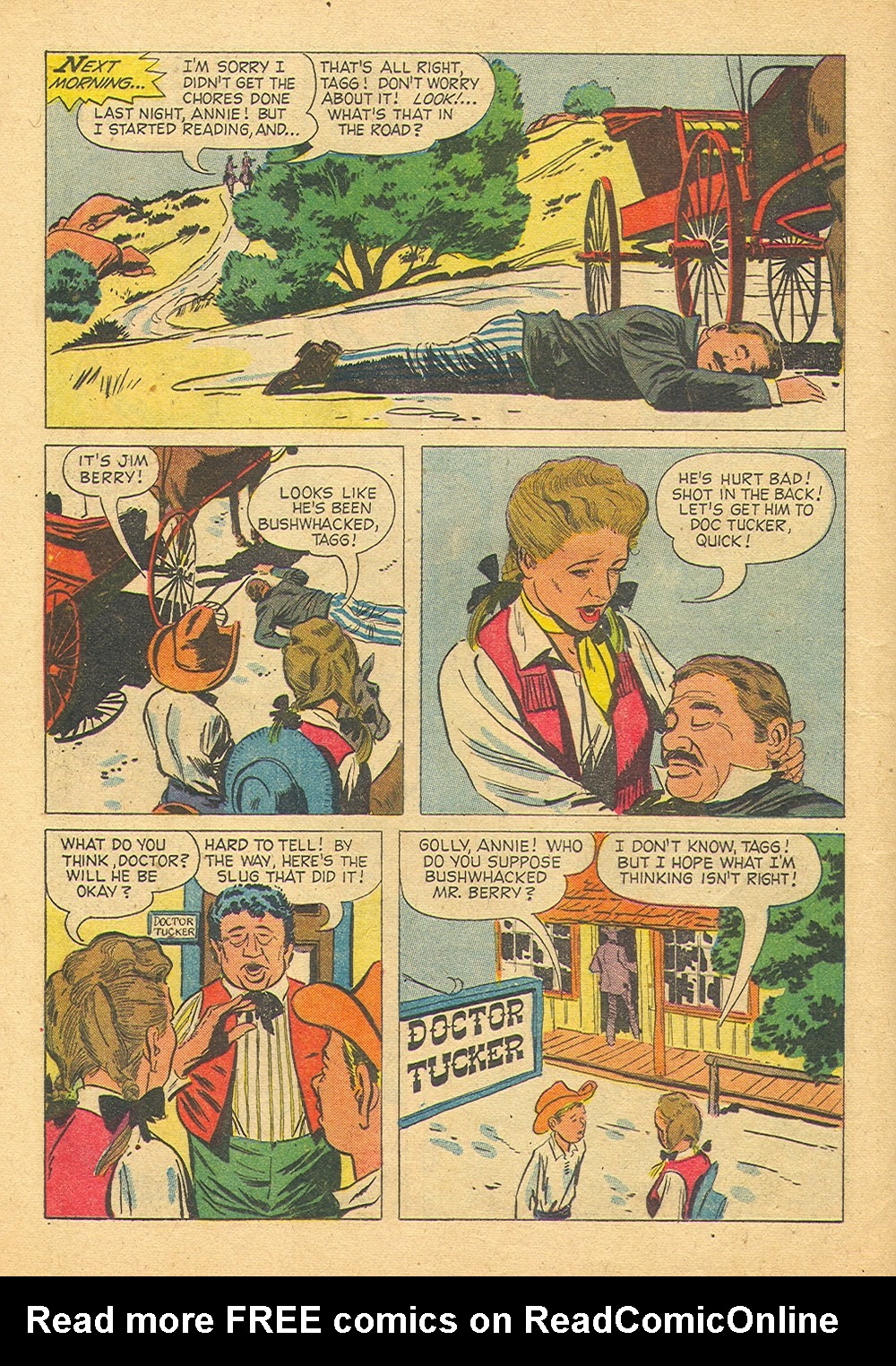 Read online Annie Oakley & Tagg comic -  Issue #7 - 12