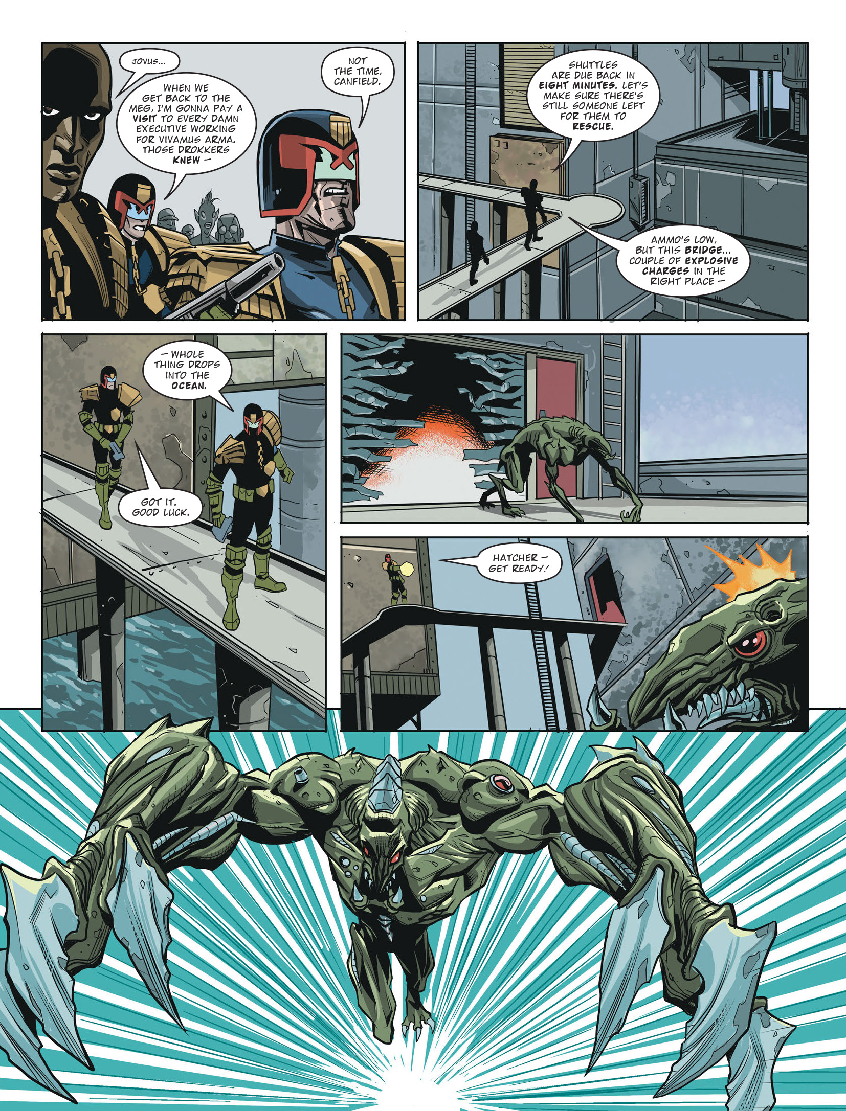 Read online Judge Dredd Megazine (Vol. 5) comic -  Issue #465 - 13