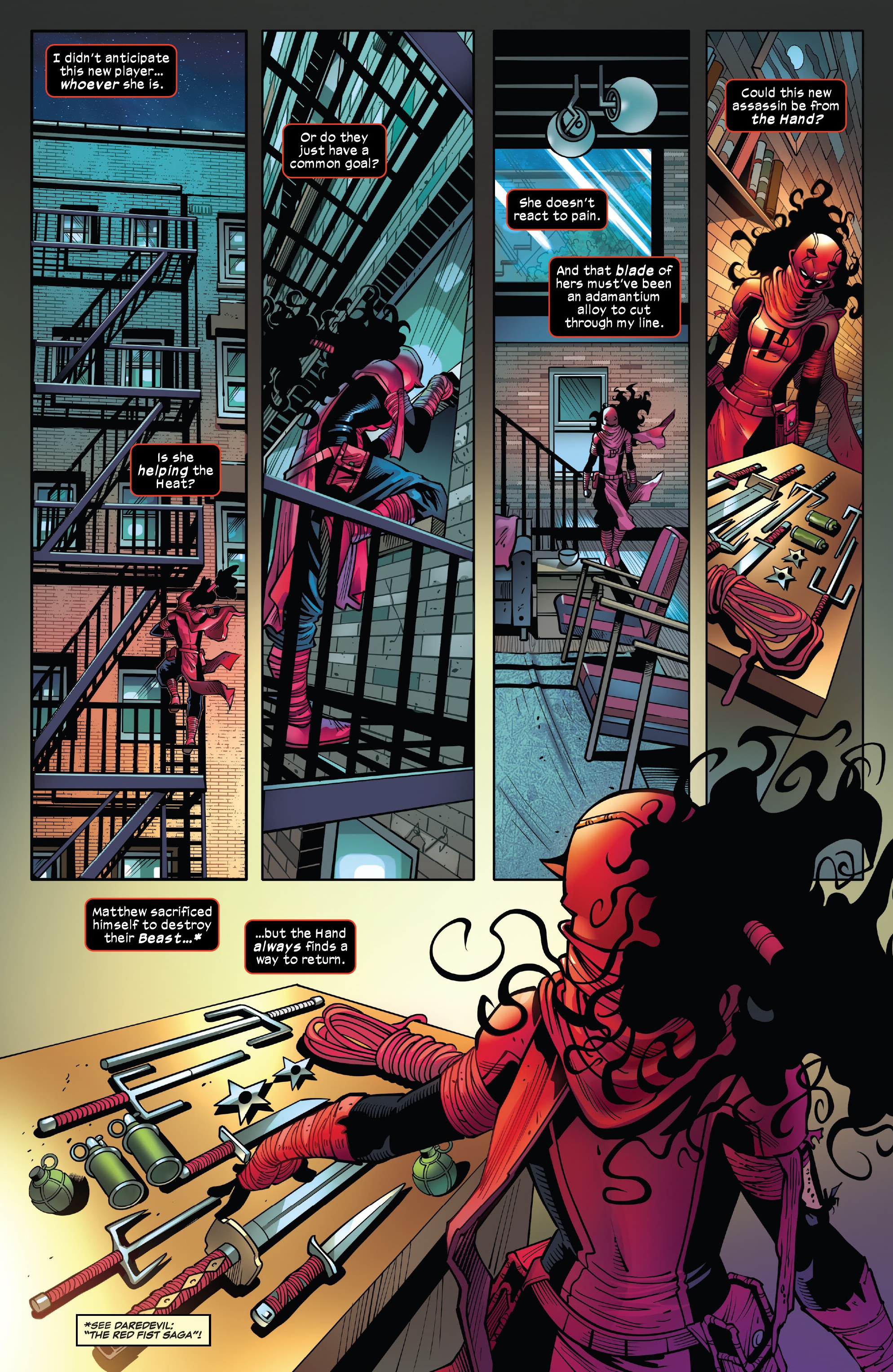 Read online Daredevil: Gang War comic -  Issue #1 - 19