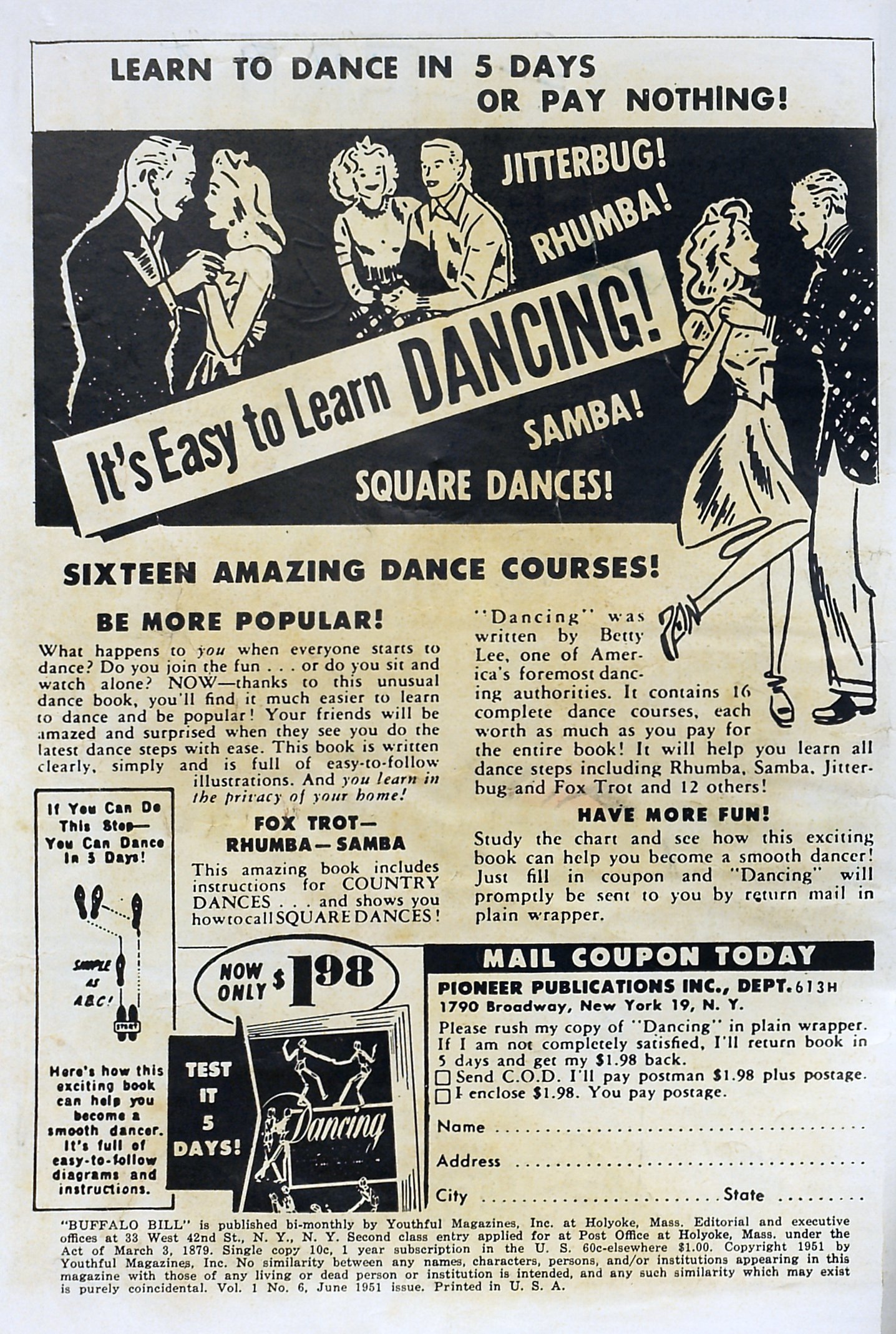 Read online Buffalo Bill comic -  Issue #6 - 2