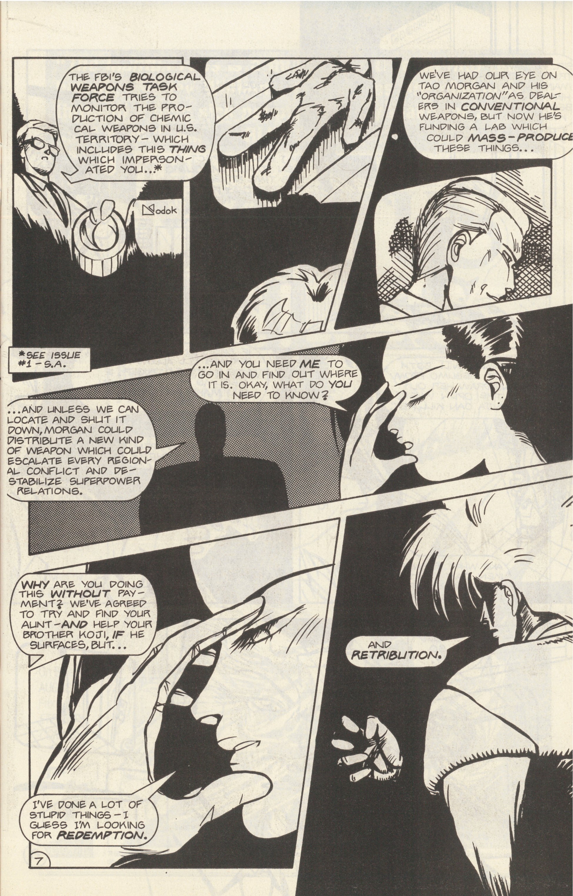 Read online Shuriken (1991) comic -  Issue #3 - 9