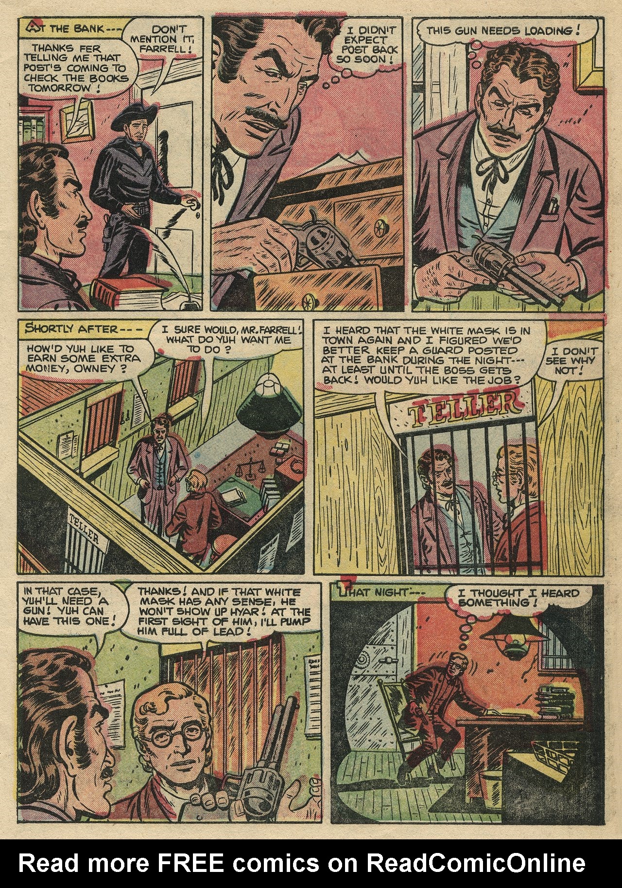 Read online Lash Larue Western (1949) comic -  Issue #54 - 7