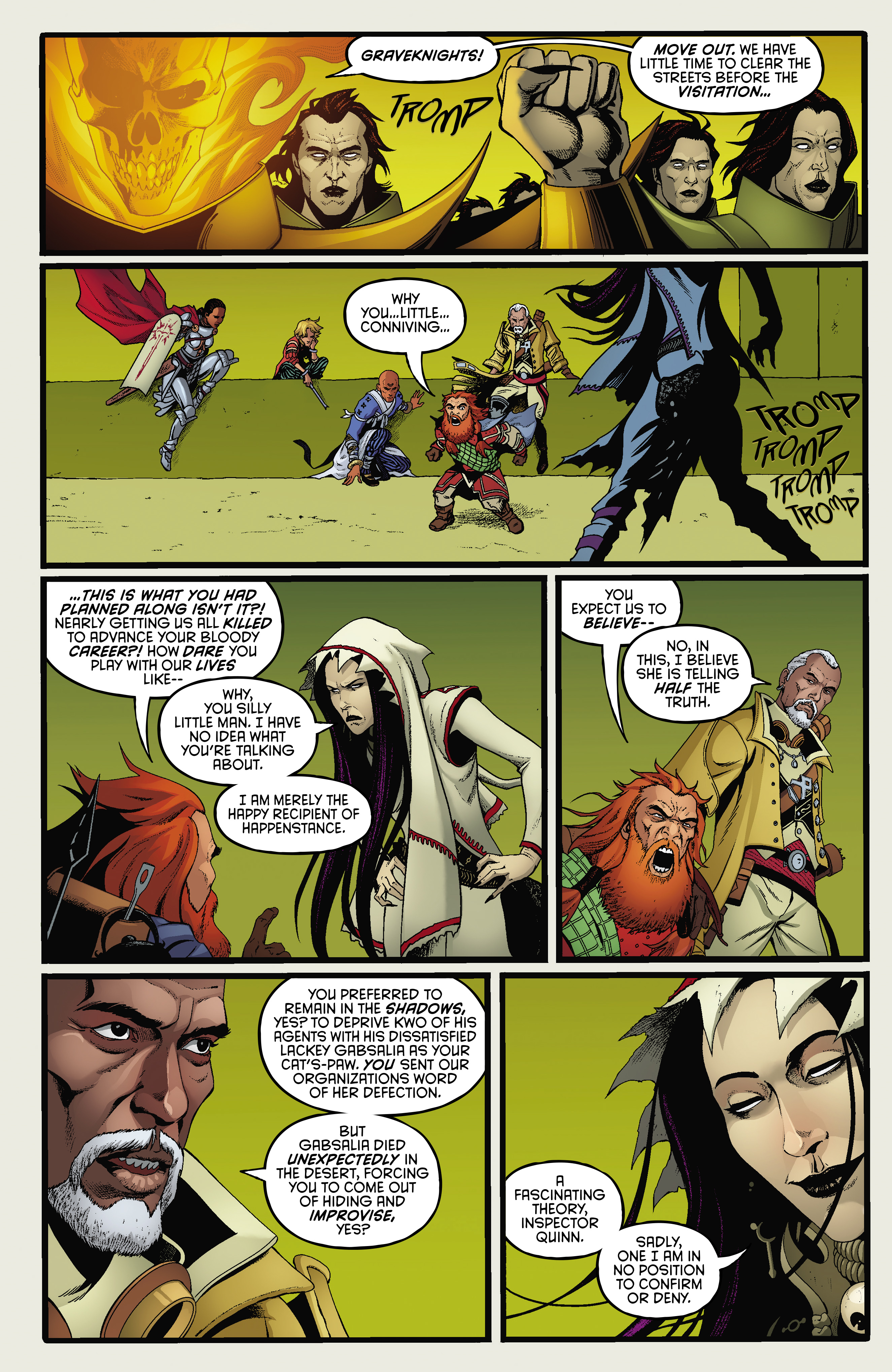 Read online Pathfinder: Wake the Dead comic -  Issue #5 - 21