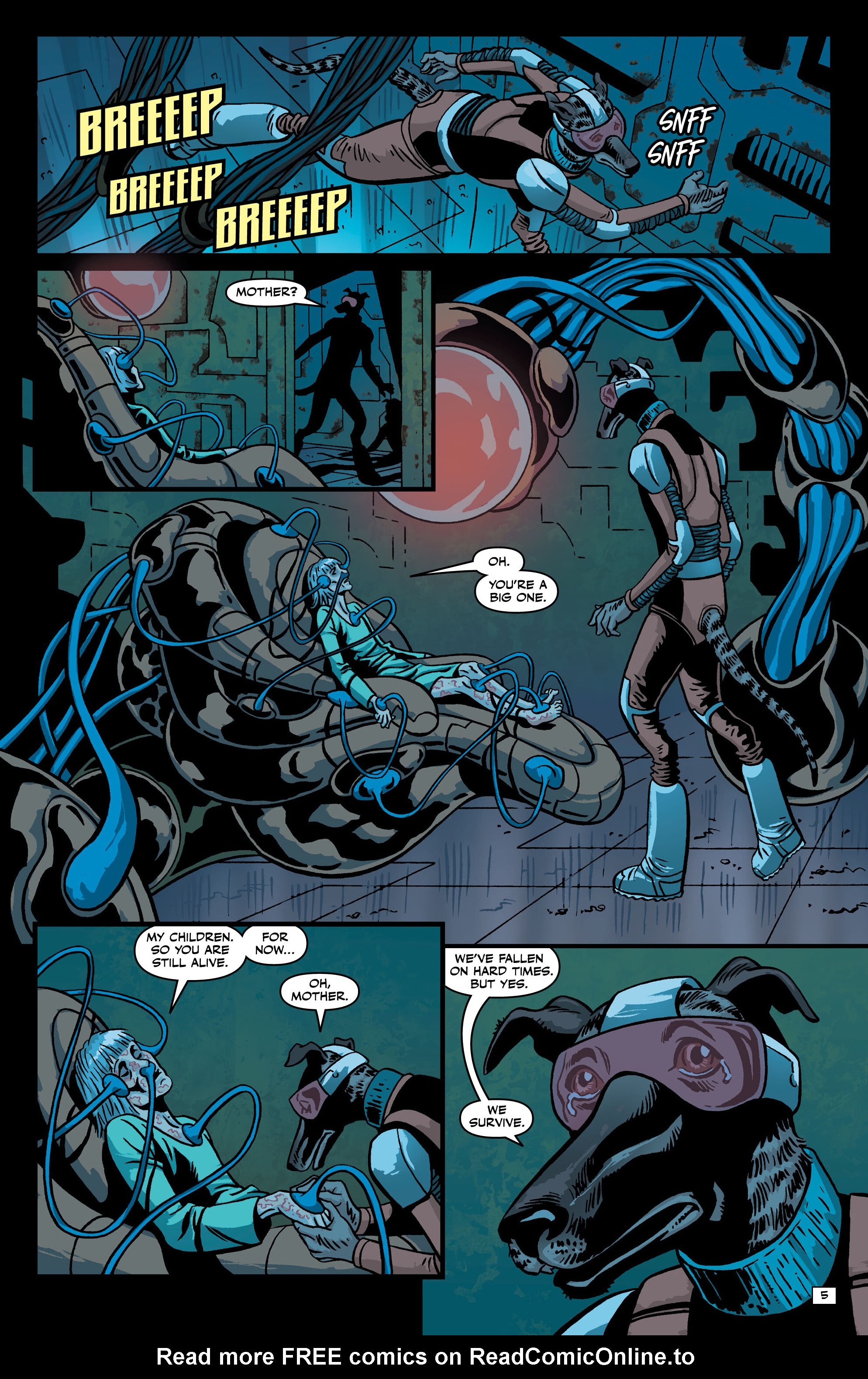 Read online Captain Ginger: The Last Feeder comic -  Issue #2 - 7