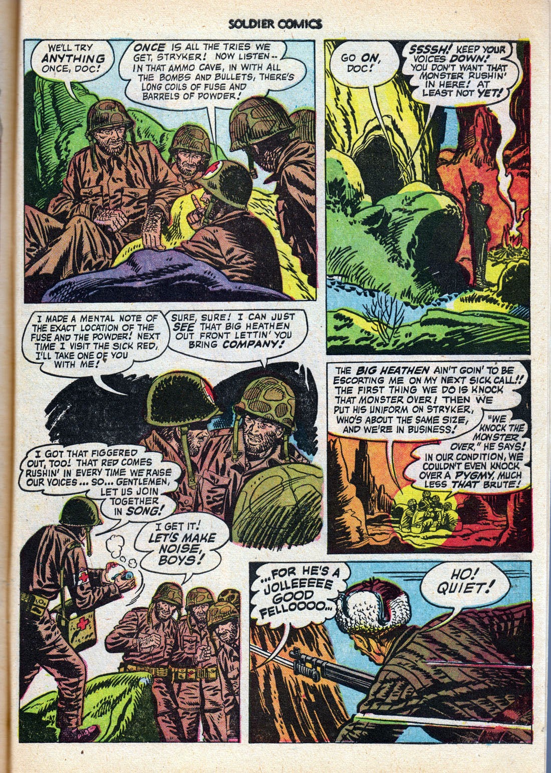Read online Soldier Comics comic -  Issue #4 - 31