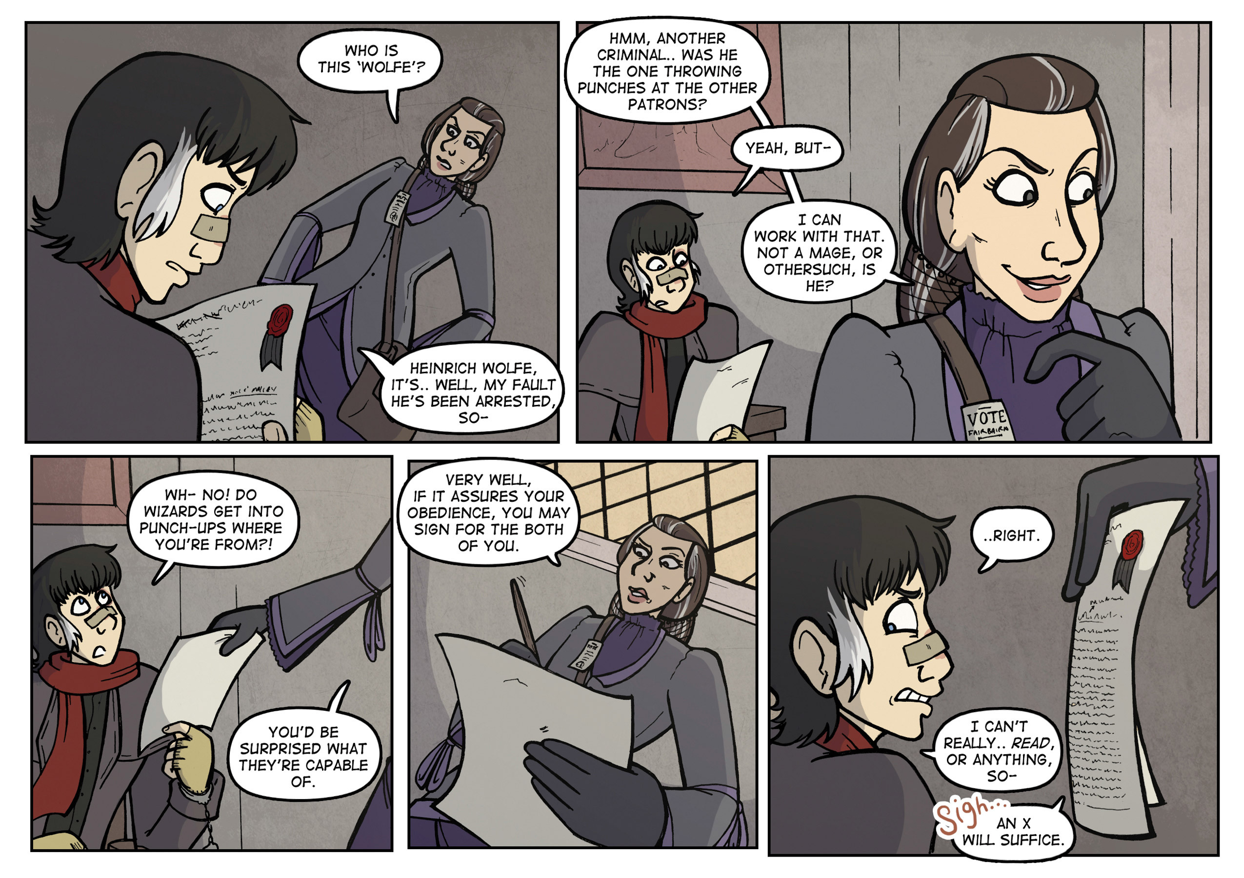 Read online Widdershins comic -  Issue #2 - 18