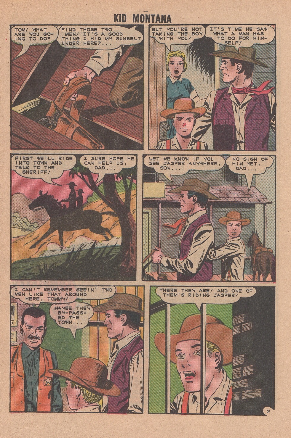 Read online Kid Montana comic -  Issue #50 - 16