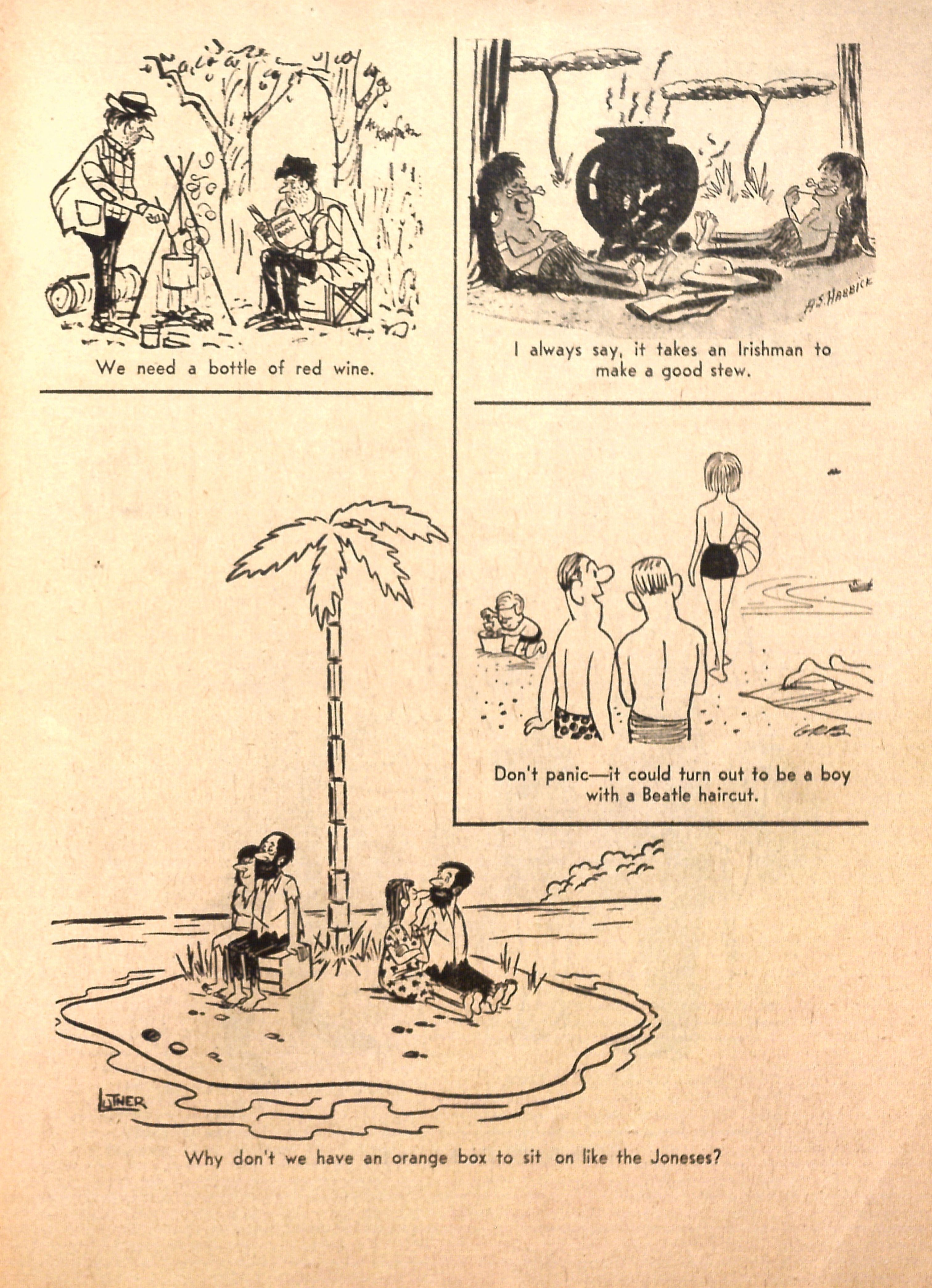 Read online Cartoons and Gags comic -  Issue #33 - 41