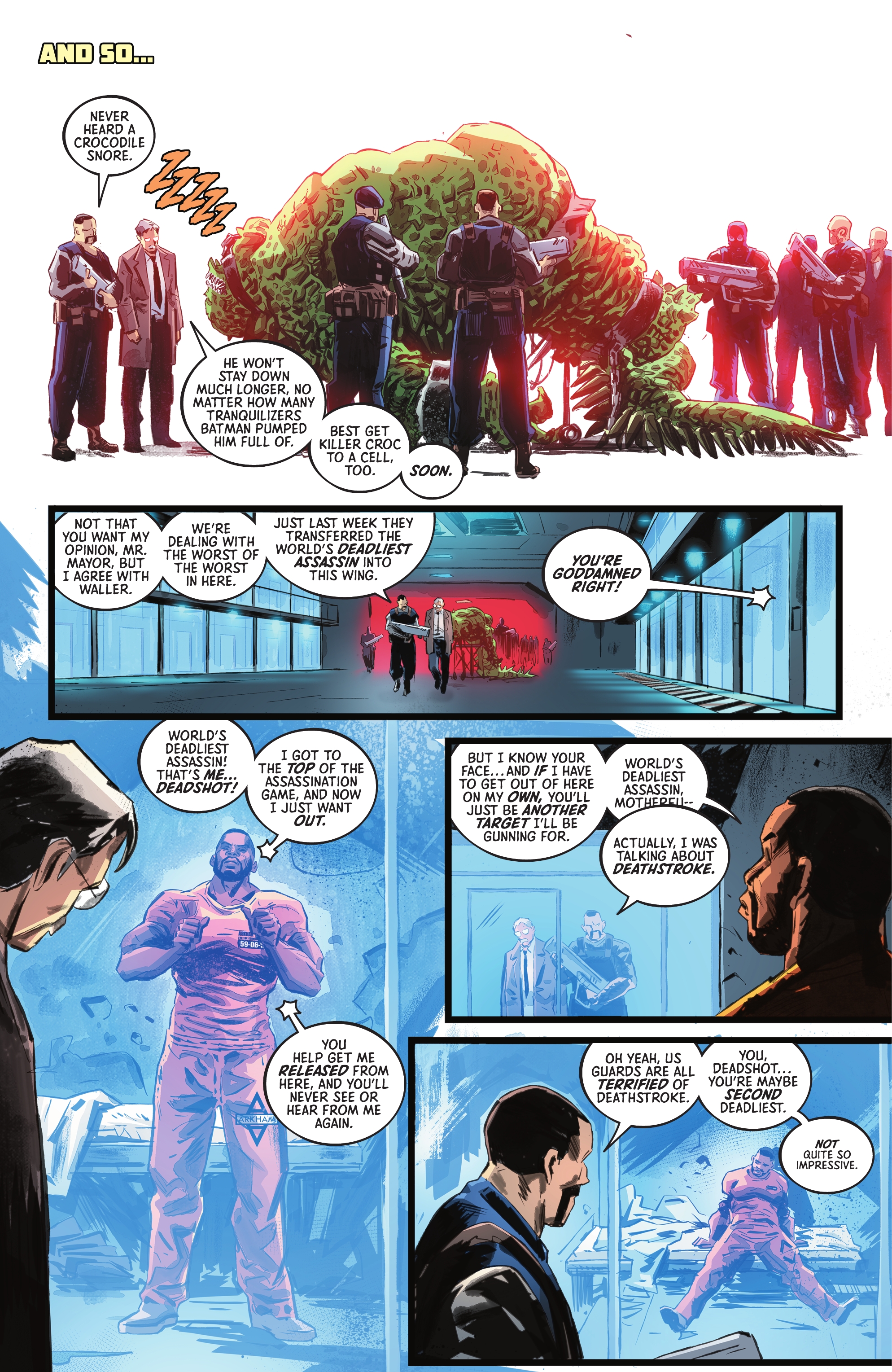 Read online Suicide Squad: Kill Arkham Asylum comic -  Issue #1 - 14
