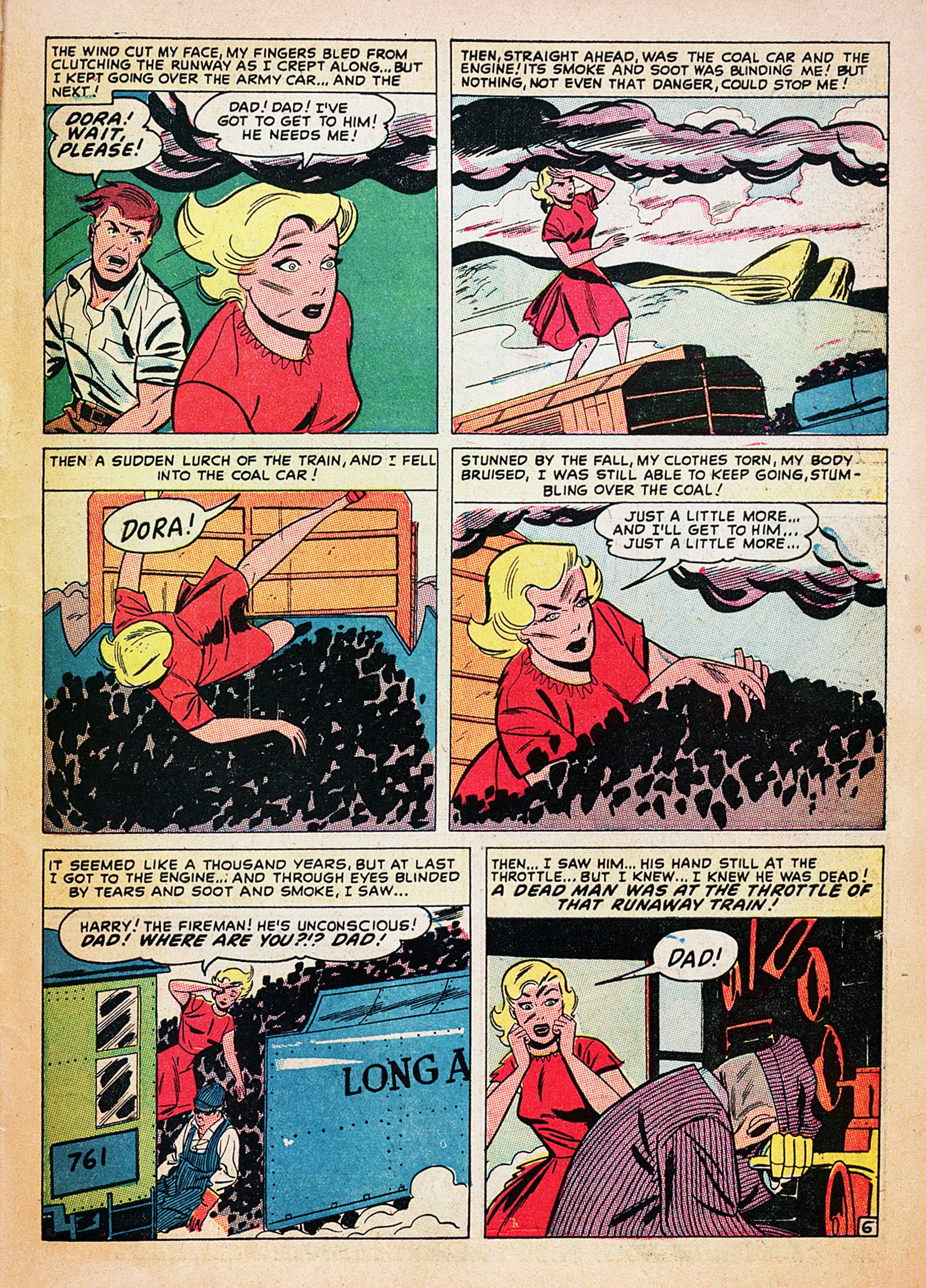 Read online Girl Comics (1949) comic -  Issue #10 - 31