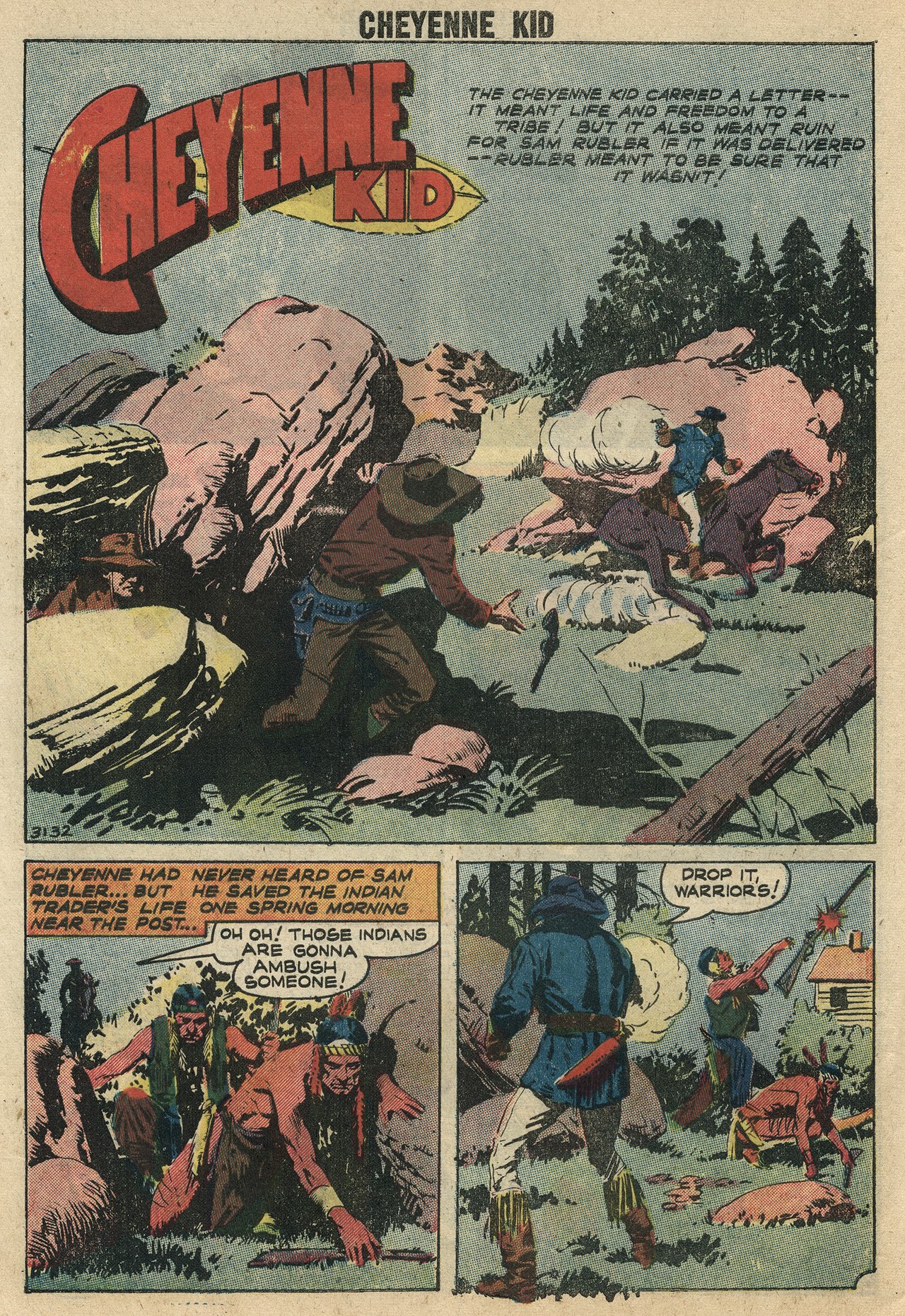 Read online Cheyenne Kid comic -  Issue #13 - 10