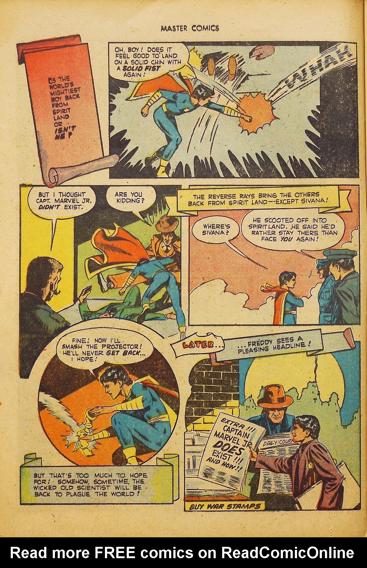 Read online Master Comics comic -  Issue #49 - 16