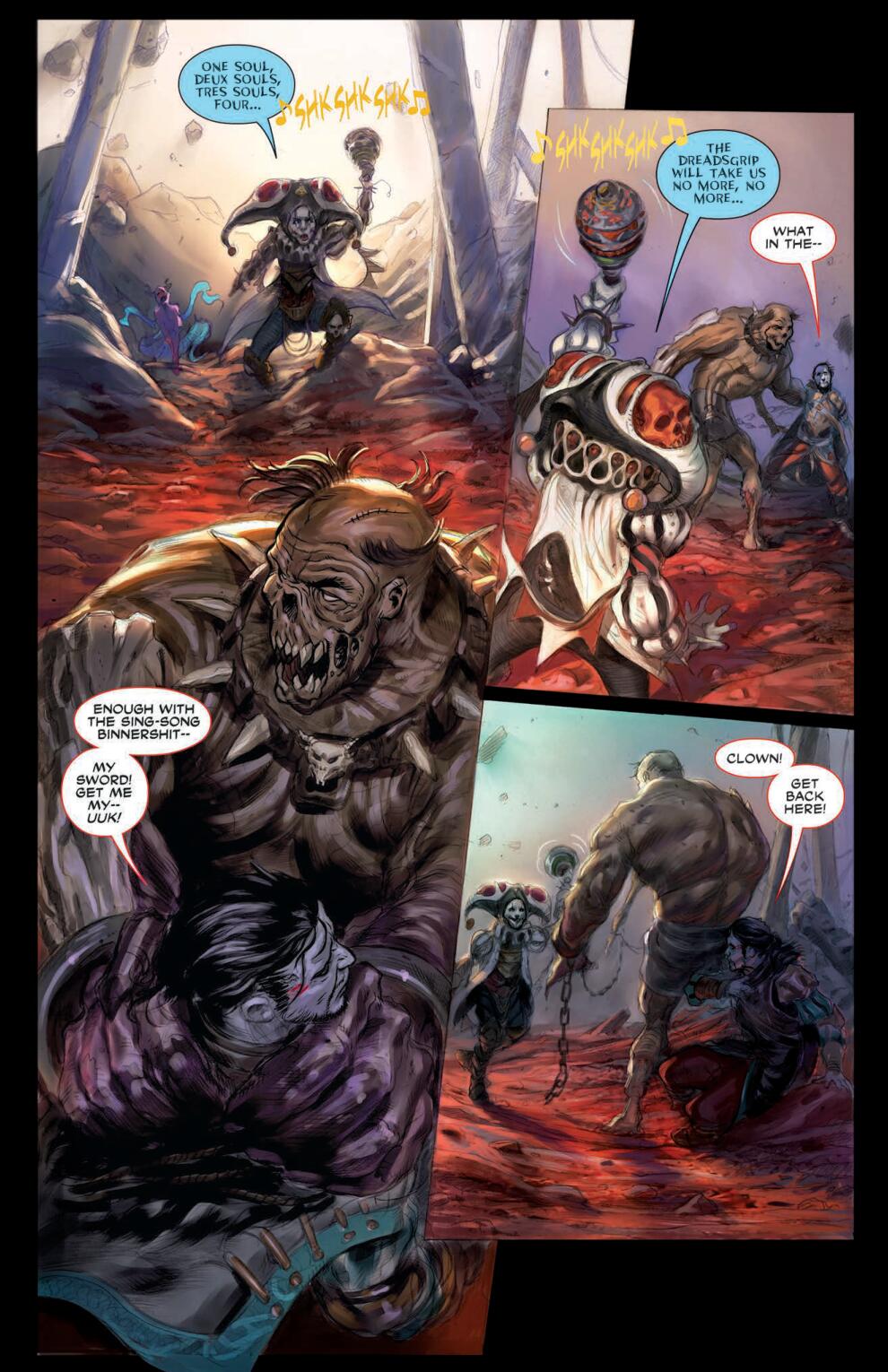 Court of the Dead: Grave Tales issue TPB - Page 131