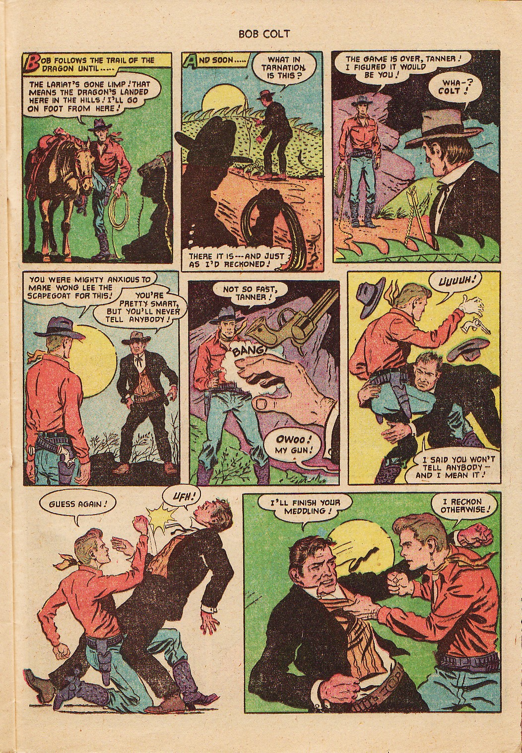Read online Bob Colt Western comic -  Issue #7 - 33