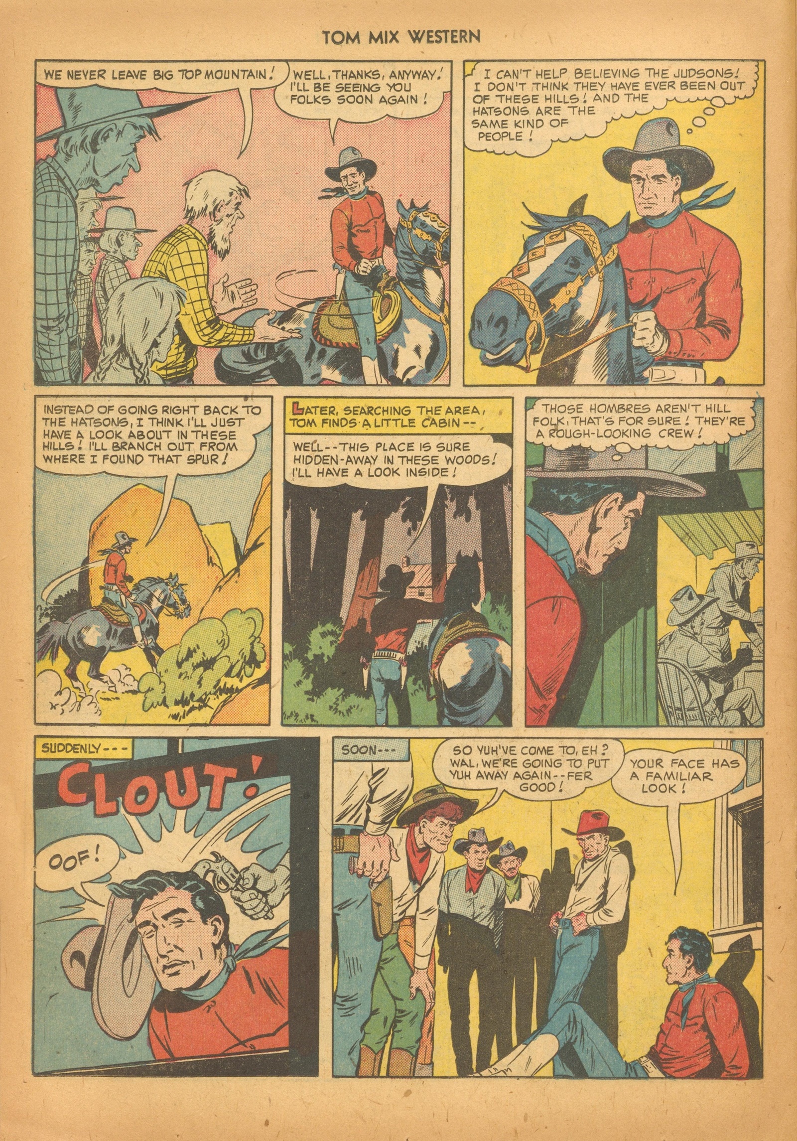 Read online Tom Mix Western (1948) comic -  Issue #33 - 30