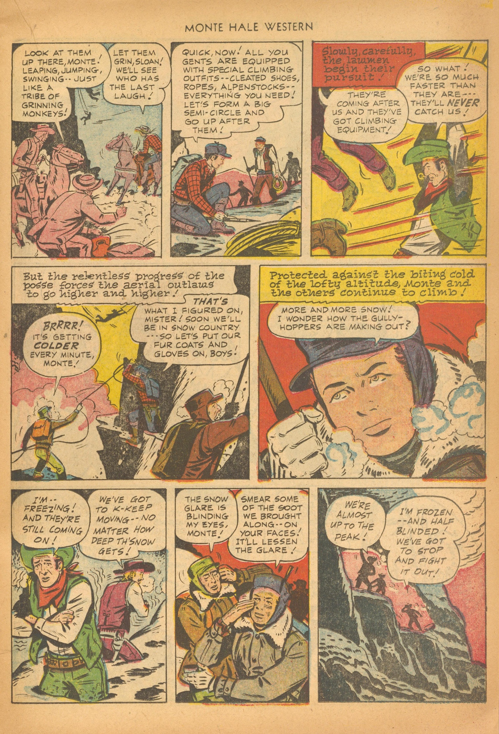 Read online Monte Hale Western comic -  Issue #78 - 19