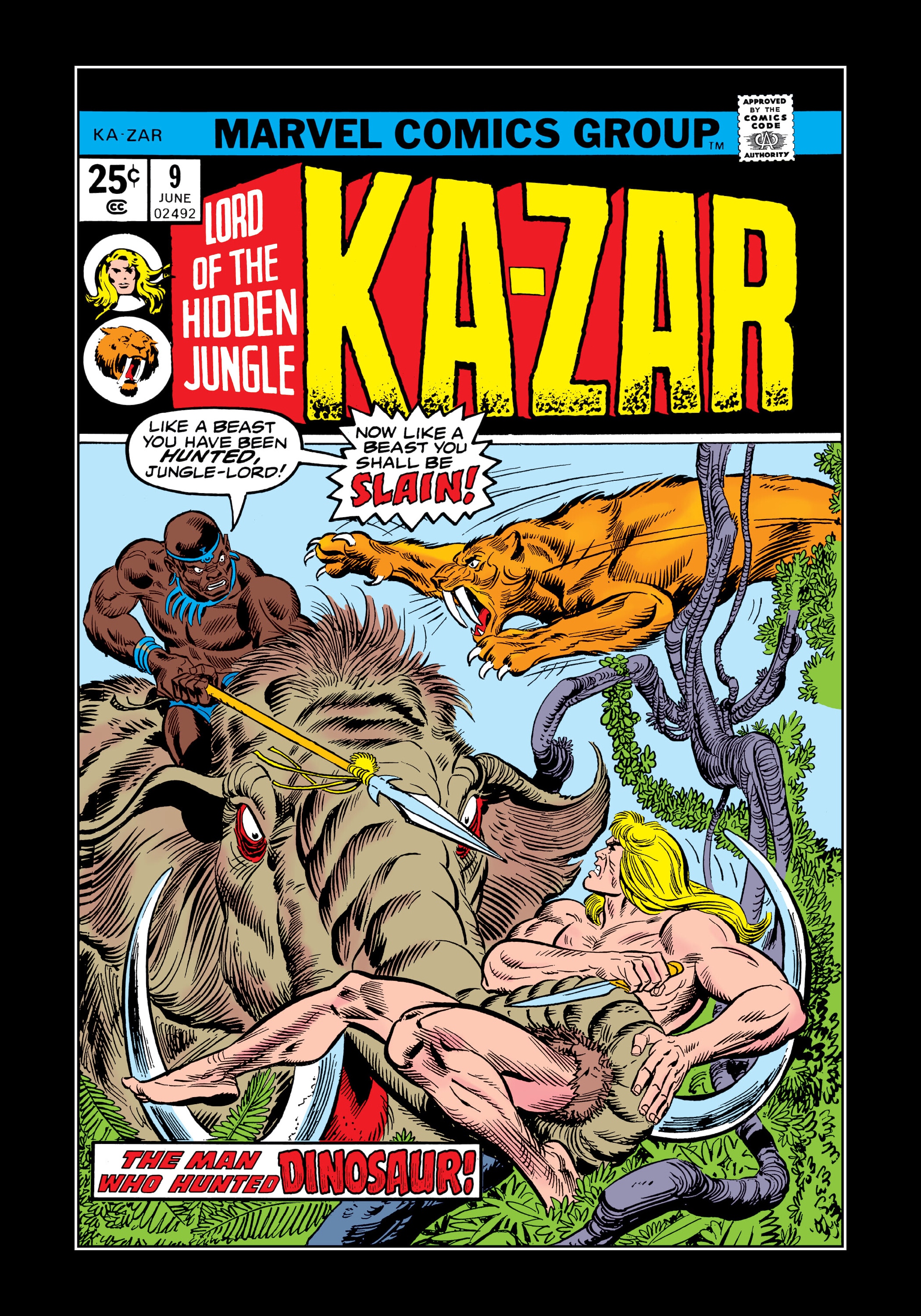 Read online Marvel Masterworks: Ka-Zar comic -  Issue # TPB 3 (Part 1) - 66