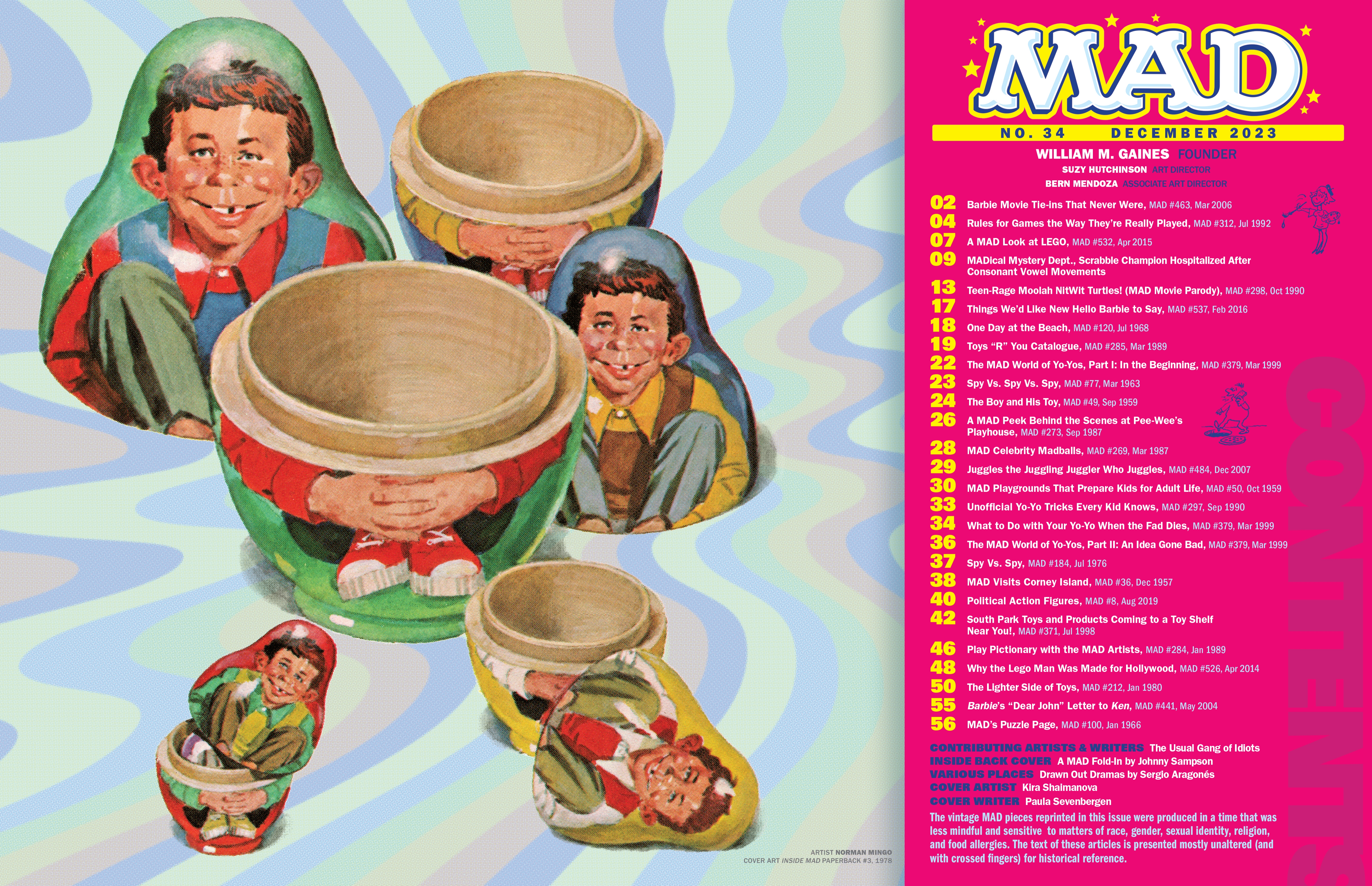 Read online MAD Magazine comic -  Issue #34 - 2