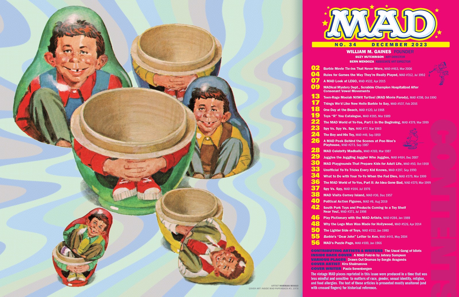 MAD Magazine issue 34 - Page 2