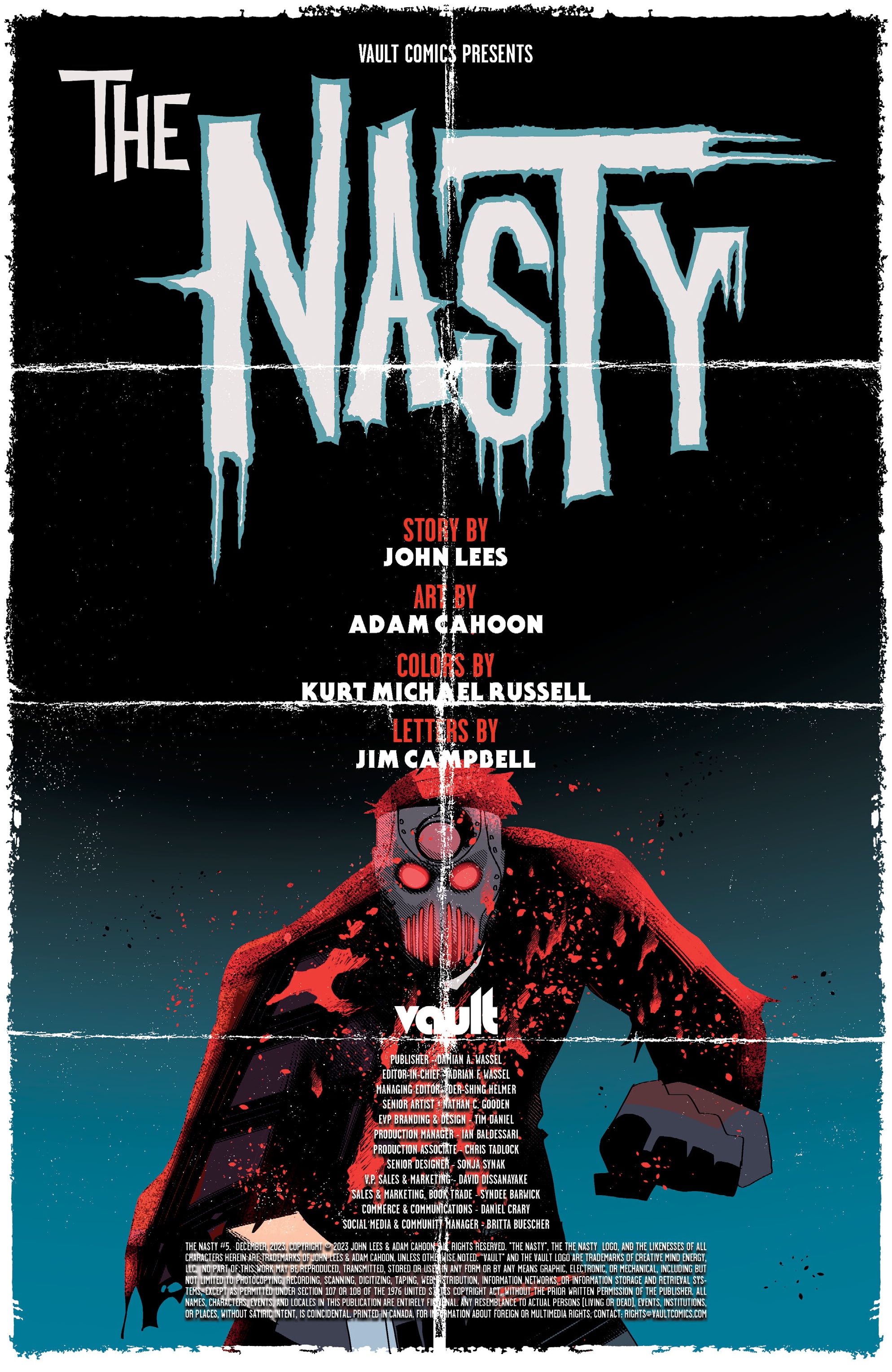 Read online The Nasty comic -  Issue #5 - 2
