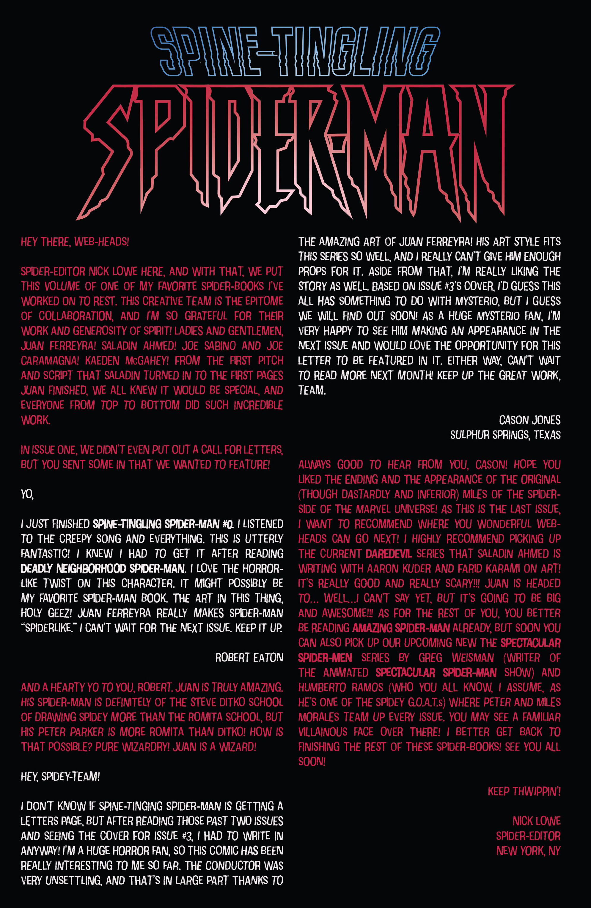 Read online Spine-Tingling Spider-Man comic -  Issue #4 - 20