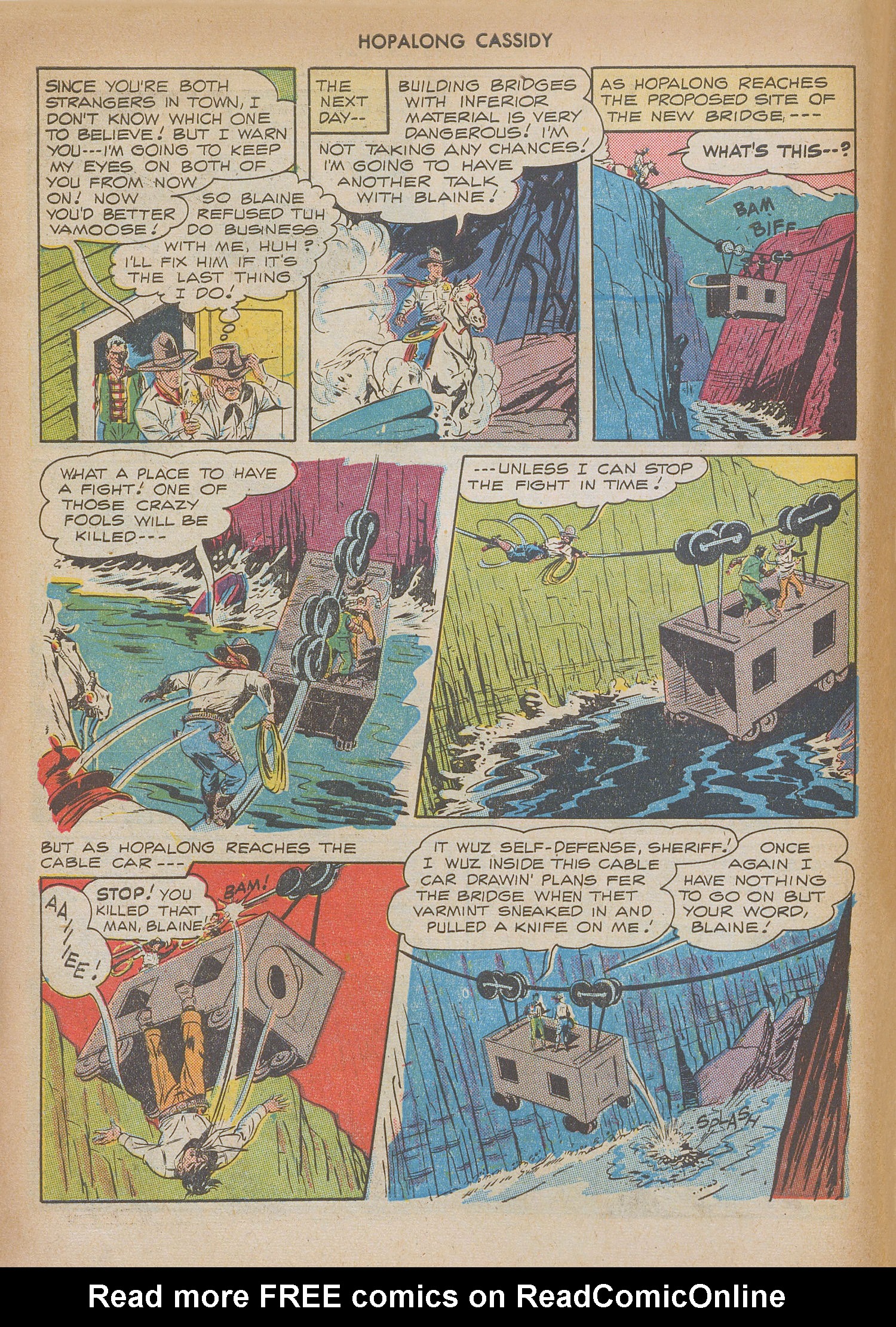 Read online Hopalong Cassidy comic -  Issue #22 - 6