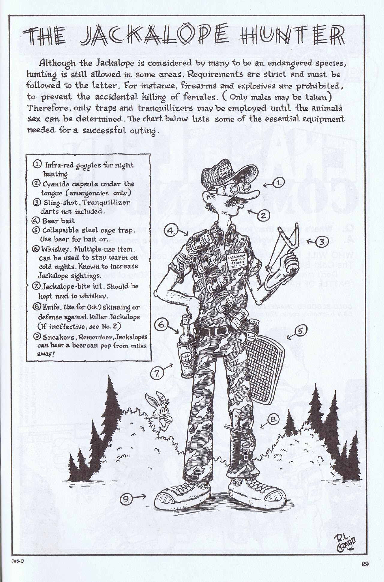 Read online Tales Of The Jackalope comic -  Issue #5 - 31