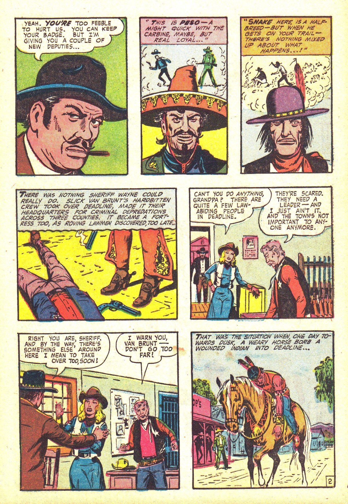 Read online Straight Arrow comic -  Issue #39 - 13