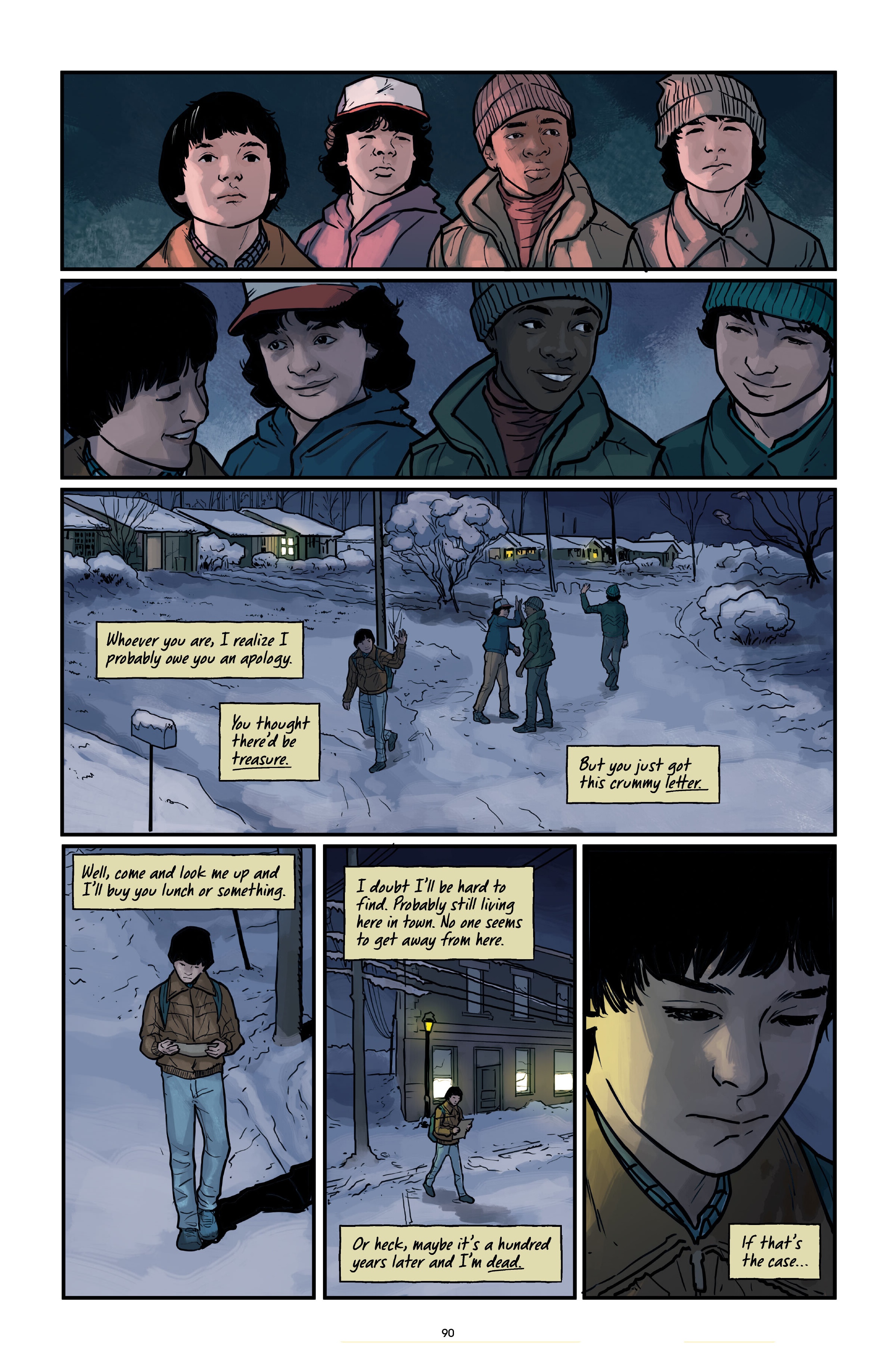 Read online Stranger Things Library Edition comic -  Issue # TPB 3 (Part 1) - 90
