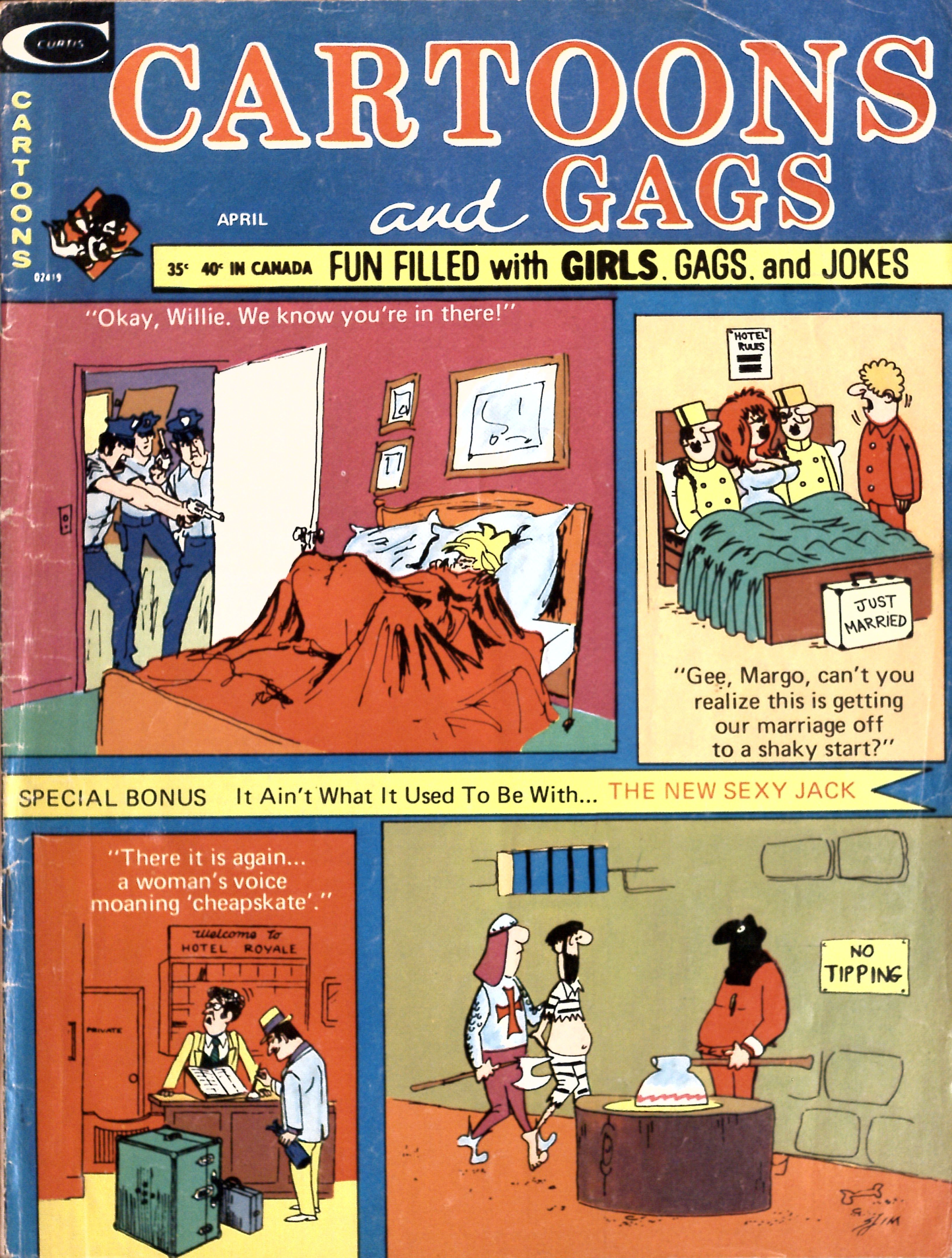 Read online Cartoons and Gags comic -  Issue #90 - 1
