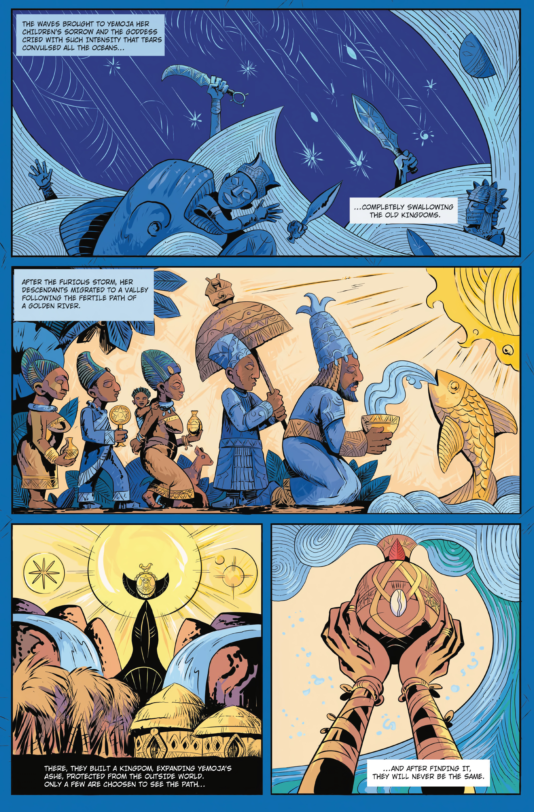 Read online Tales of the Orishas comic -  Issue # TPB - 10