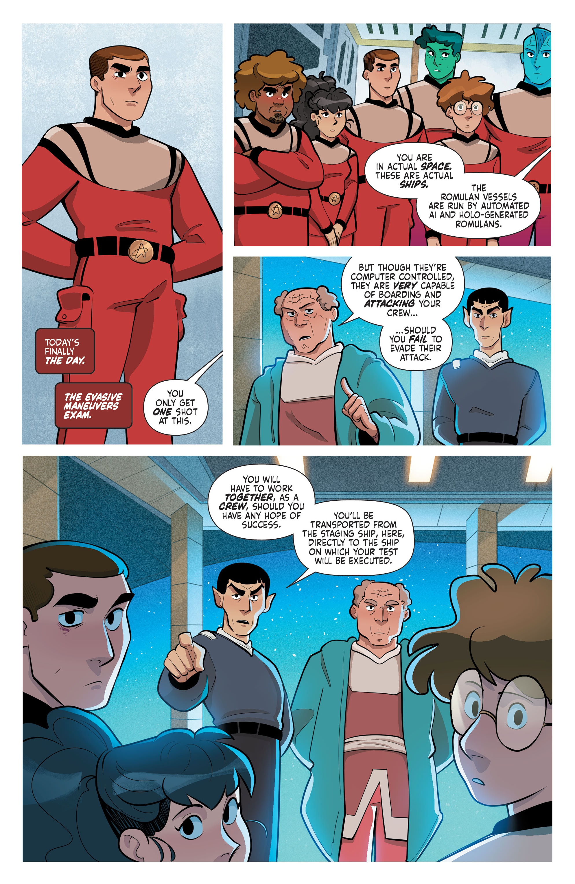 Read online Star Trek: Picard's Academy comic -  Issue #4 - 3