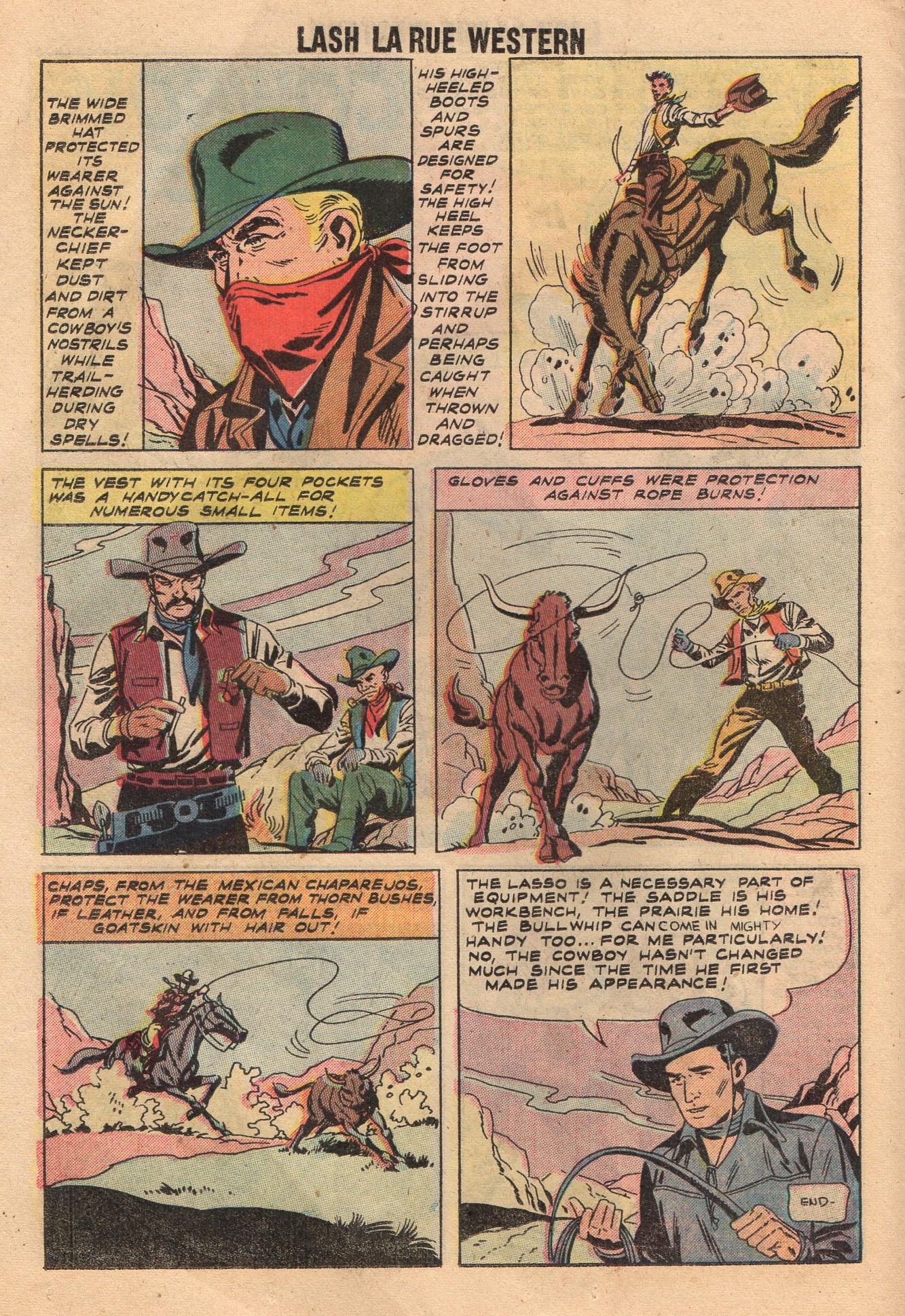Read online Lash Larue Western (1949) comic -  Issue #70 - 26