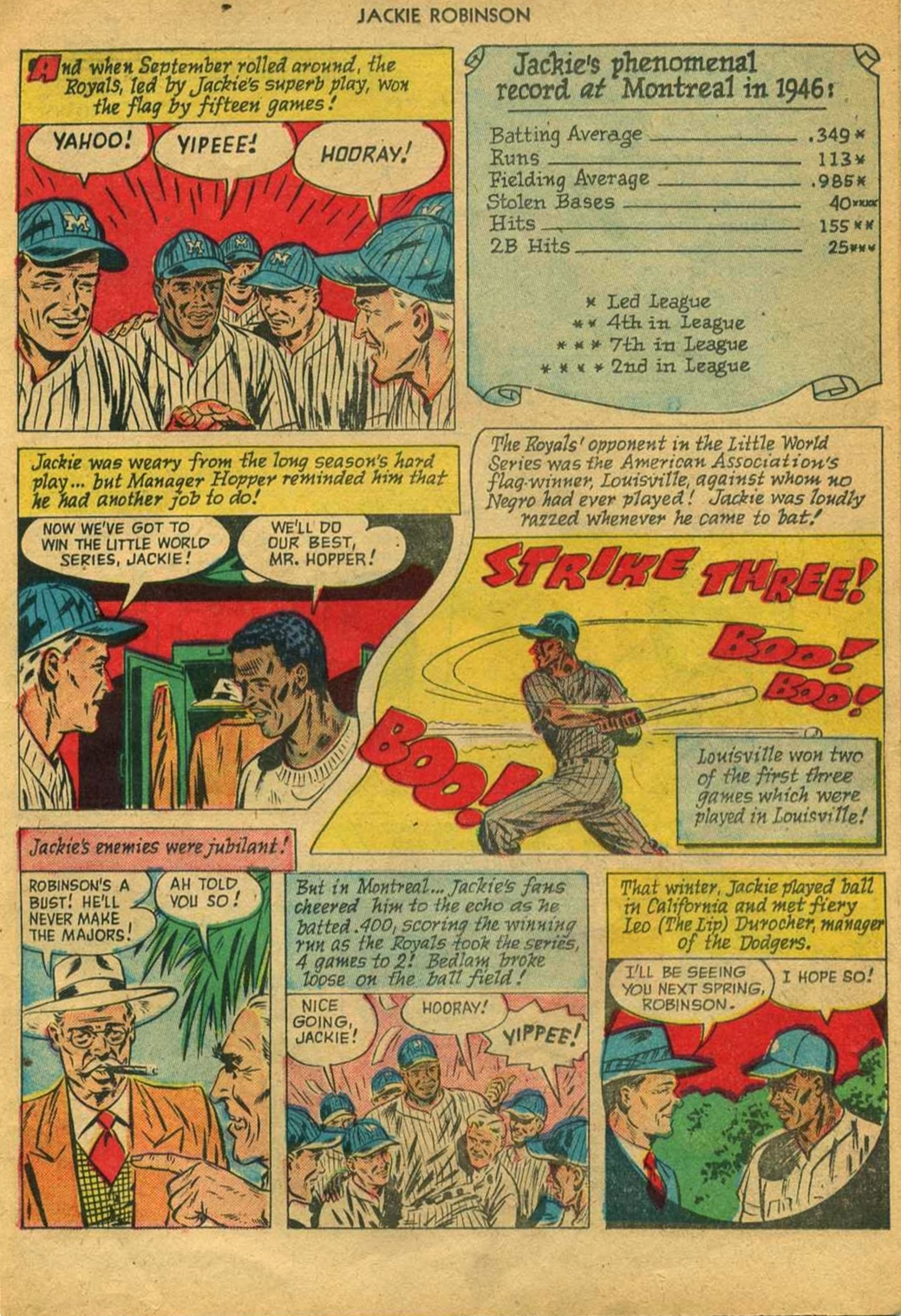 Read online Jackie Robinson comic -  Issue #3 - 11