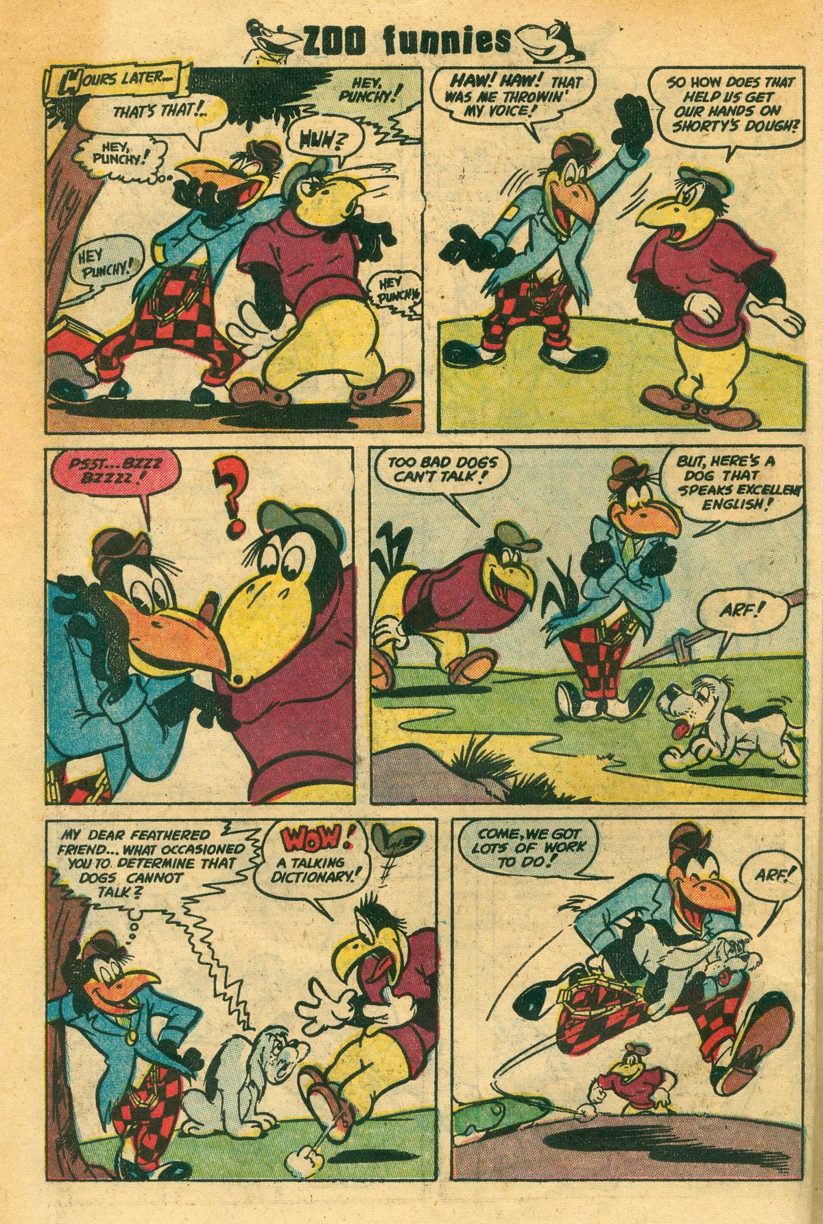 Read online Zoo Funnies comic -  Issue #2 - 6