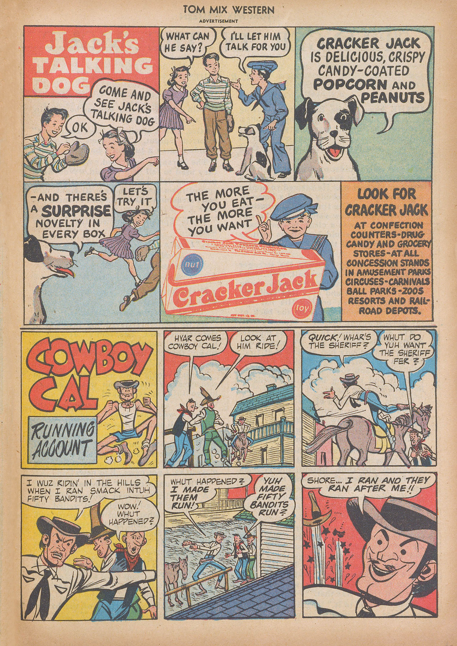 Read online Tom Mix Western (1948) comic -  Issue #9 - 31
