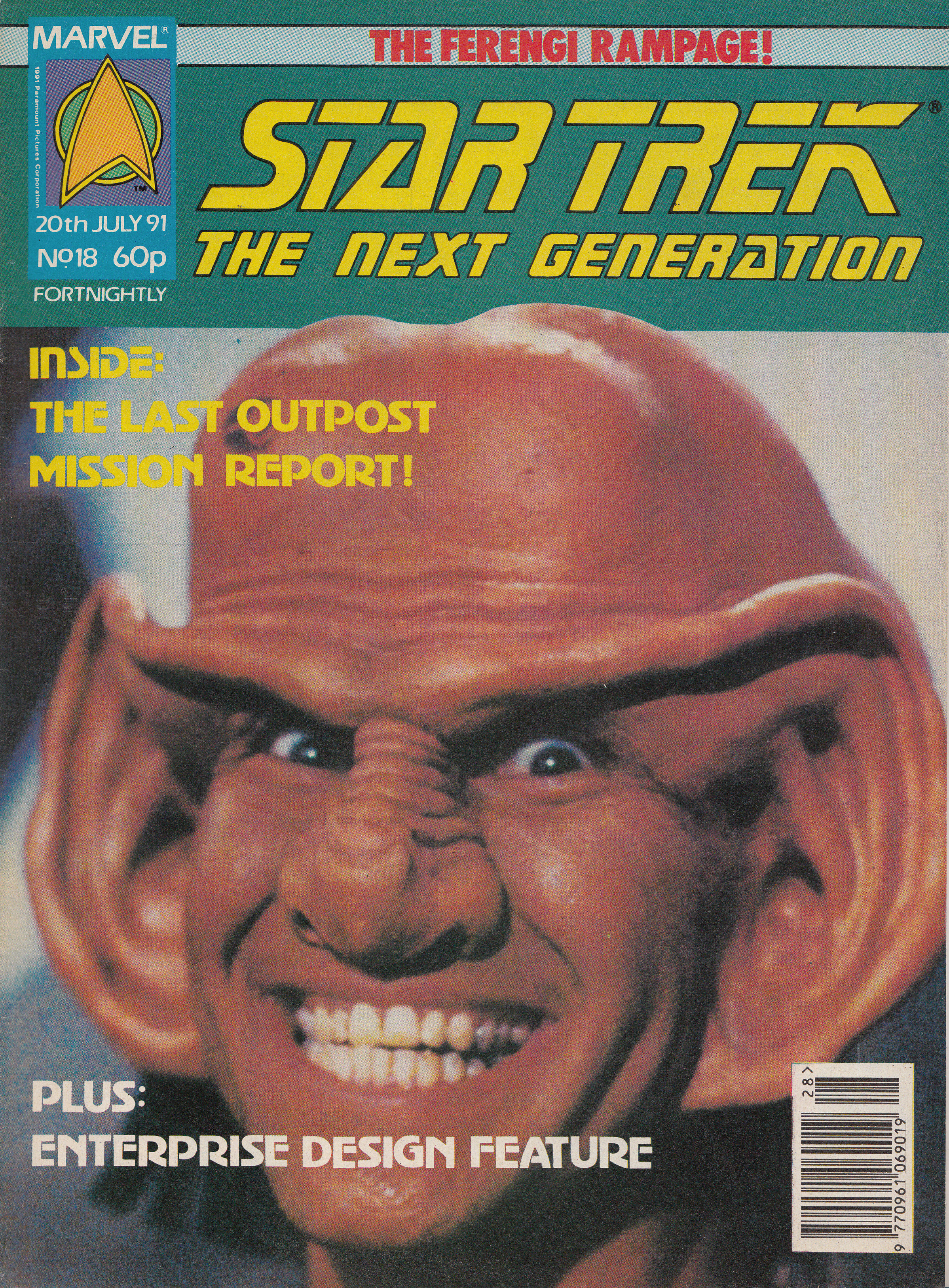 Read online Star Trek The Next Generation (1990) comic -  Issue #18 - 1