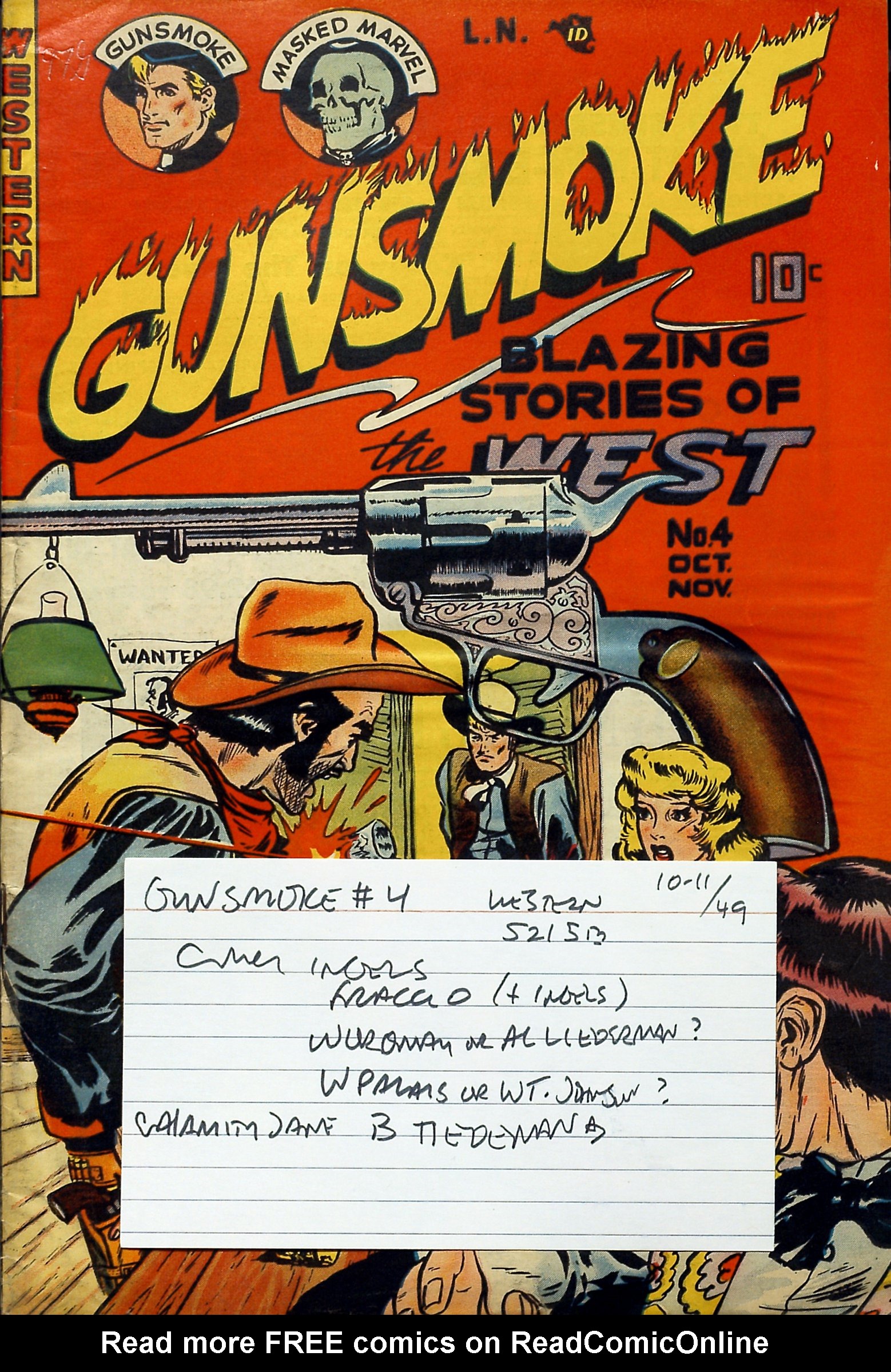 Read online Gunsmoke comic -  Issue #4 - 37